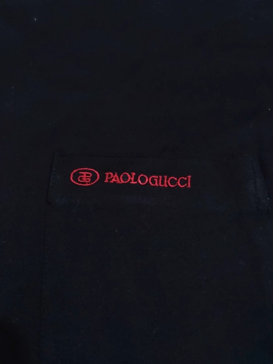 Paolo Gucci - RARE! PAOLO GUCCI GUCCI RINGER POCKET LOGO TEE - 4