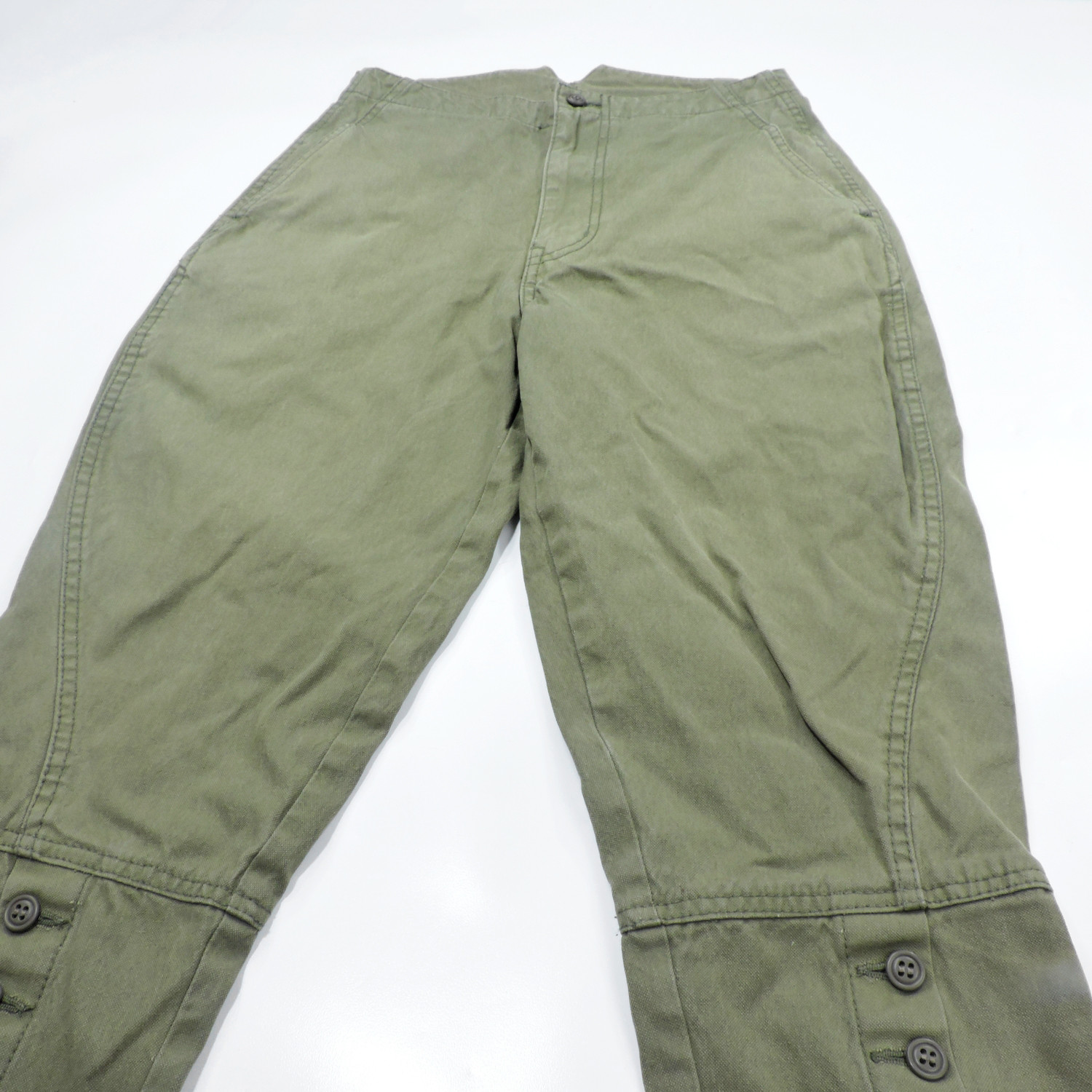 COMME DES GARÇONS 2010 MILITARY CANVAS JODHPURS PANTS - 7