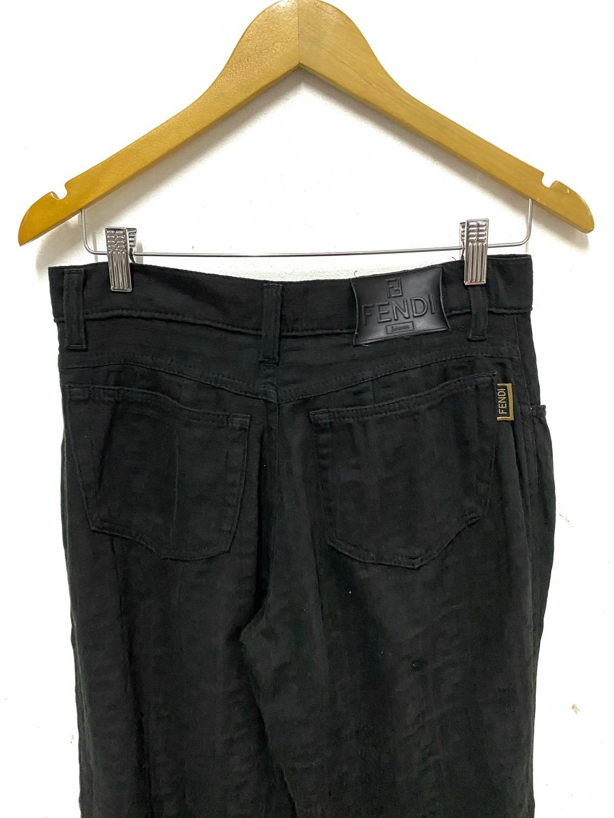 FENDI Zucca Monogram FF Logo Jeans Pants - 6