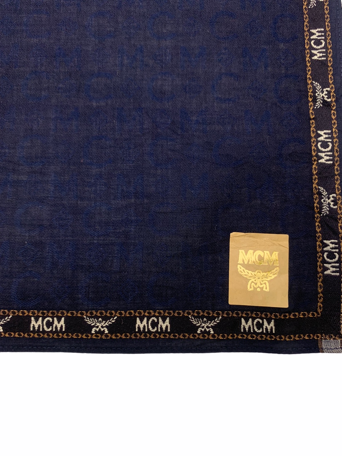 MCM bandana handkerchief neckerchief scarf turban headband - 2