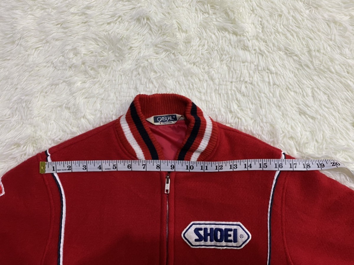 Japanese Brand - Casual White Line Custom Patches Wool Blend Jacket - 17