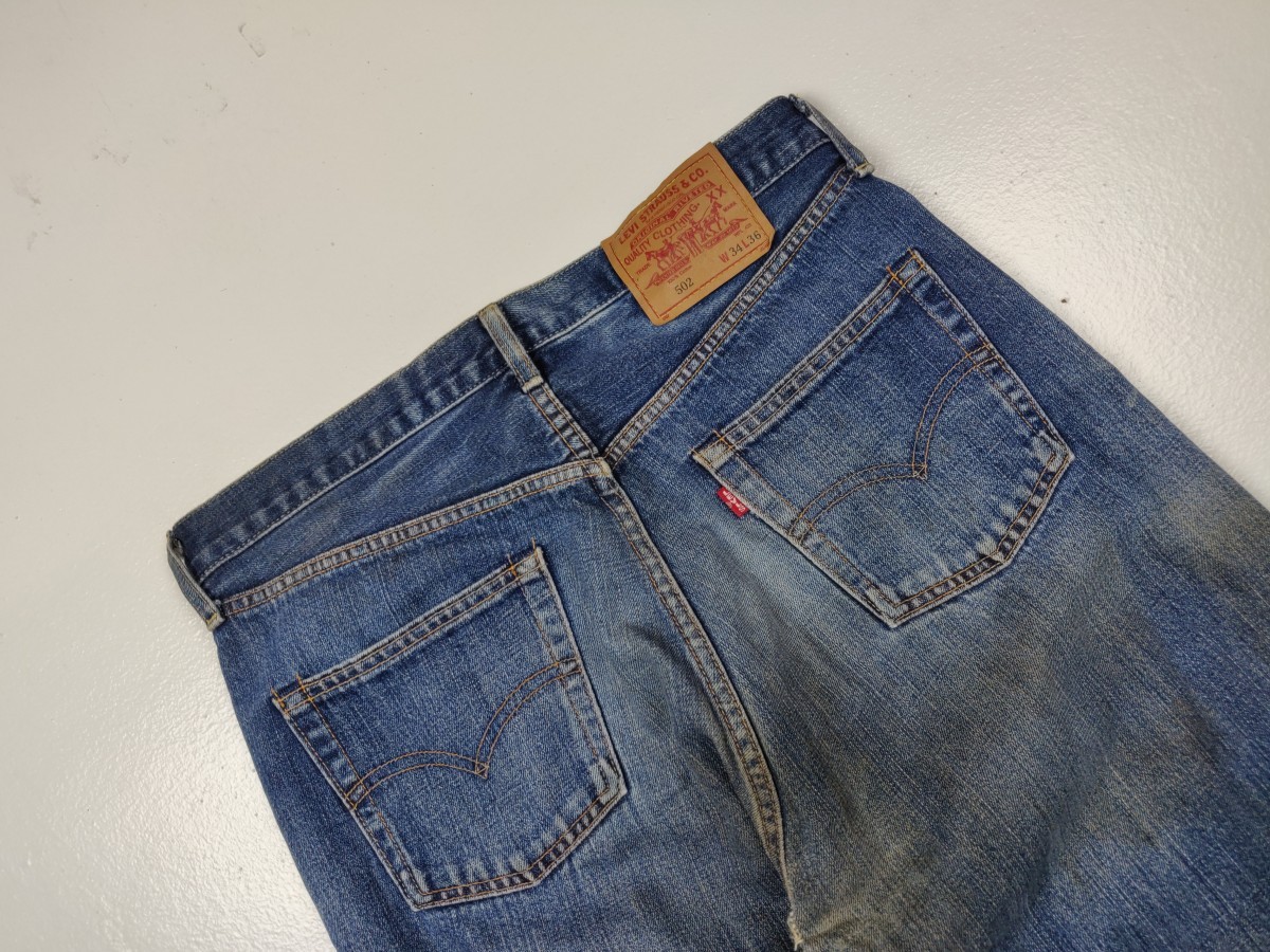 502 Big E Straight Cut Denim Jeans - 13