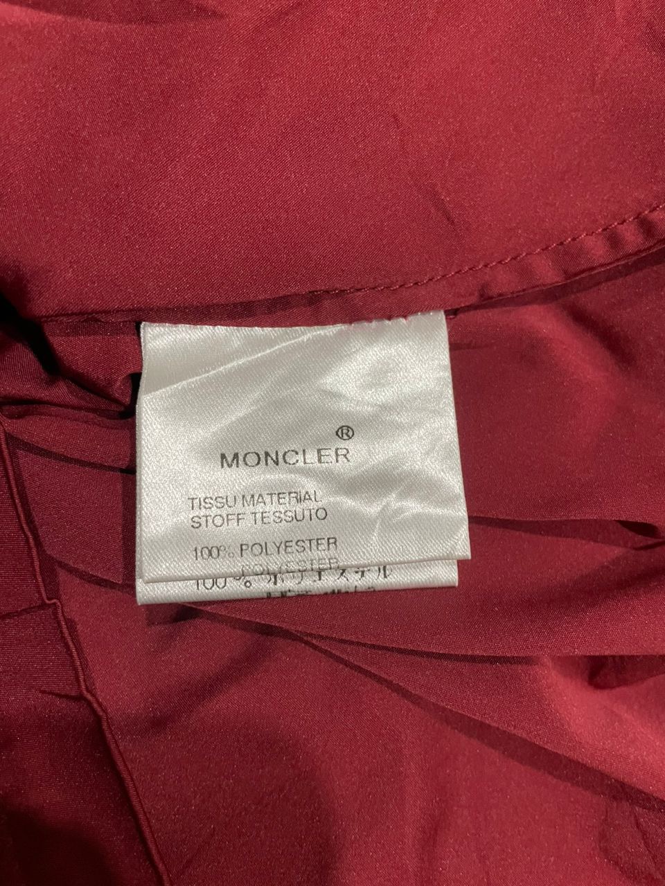 Moncler Premiere Tissu Material Stoff Tessutto Light Jacket - 22