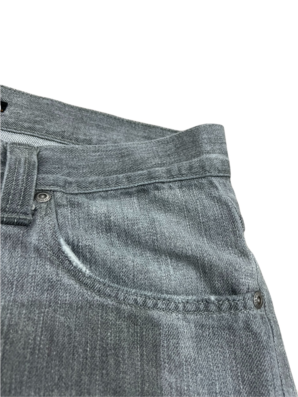 Nudie Regular Alf Used Grey Made In Italy Jeans - 10