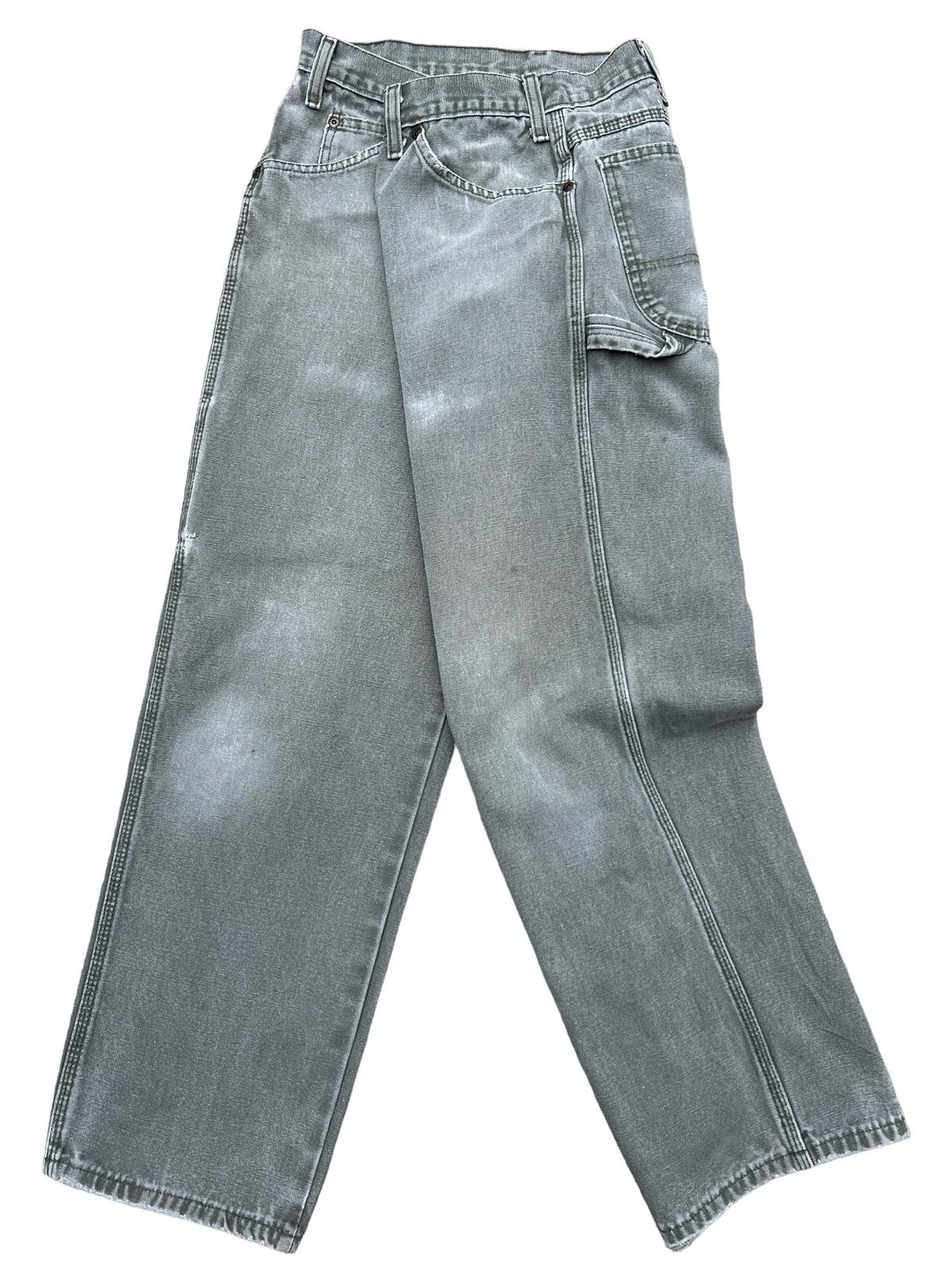 Crazy Faded Dickies Carpenter Pants 34 Distressed Pants - 2