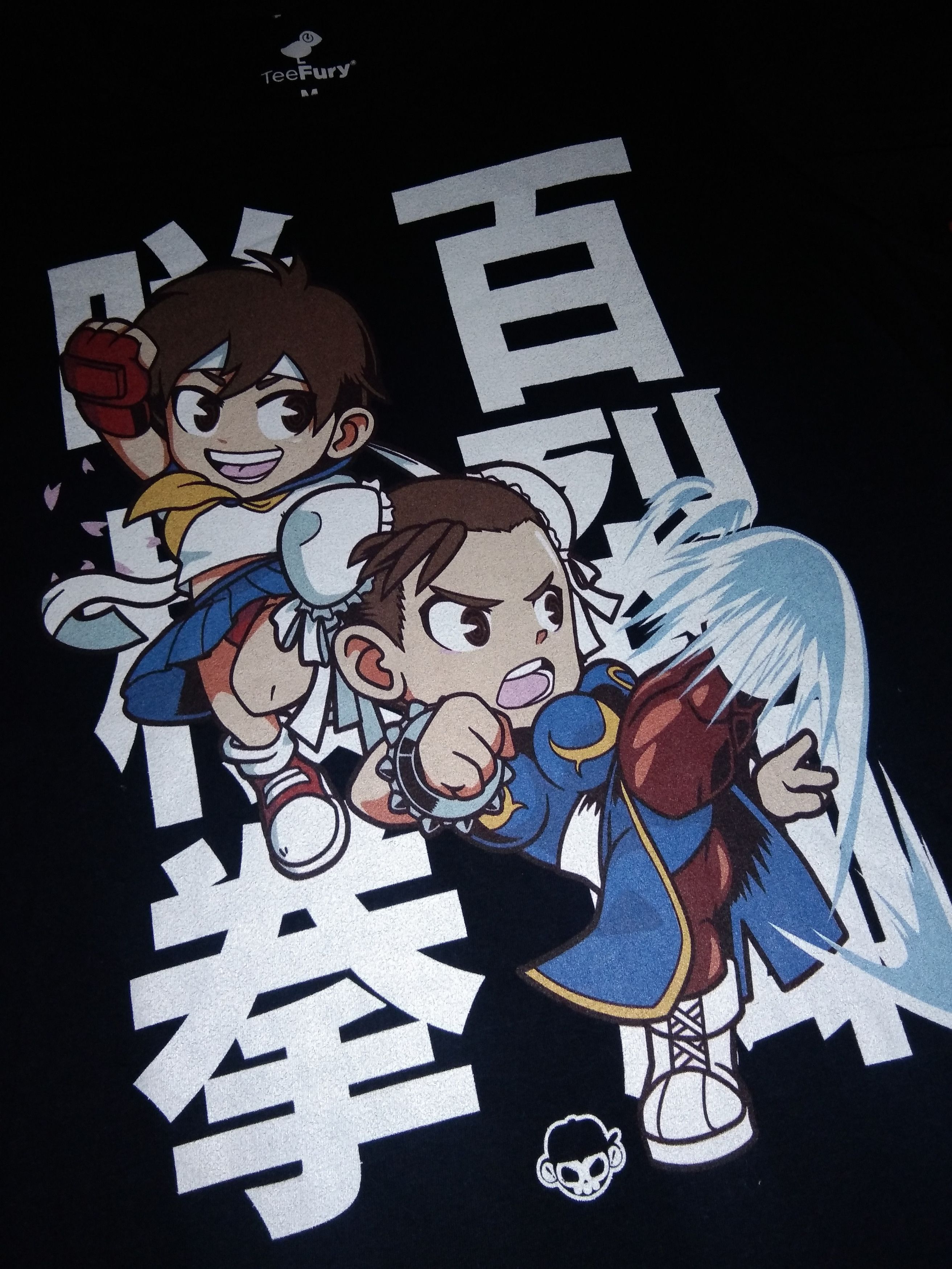 Teefury - Street Fighter Chun Li Sakura women tshirt - 1