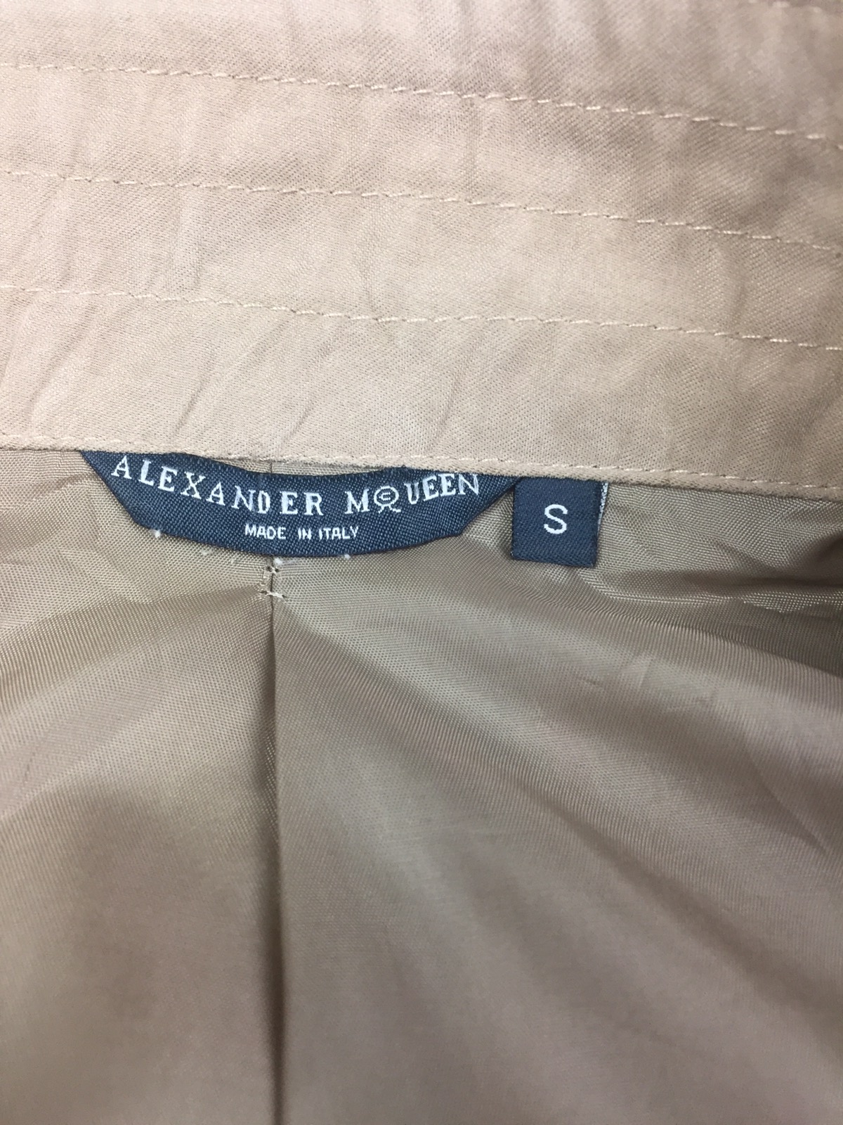 Alexender McQueen belted short jacket - 8