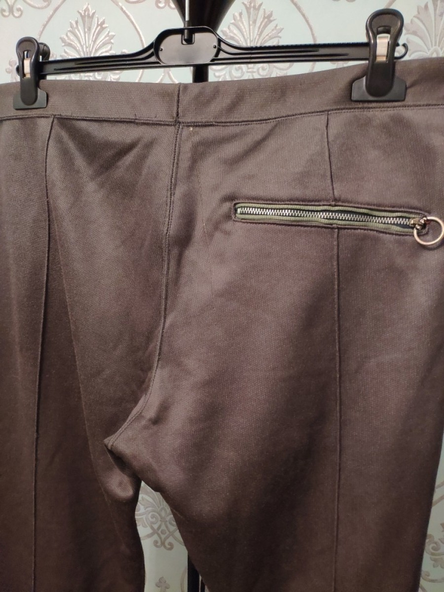 Green wide pants.Like Needles or Palm angeld track pants - 5