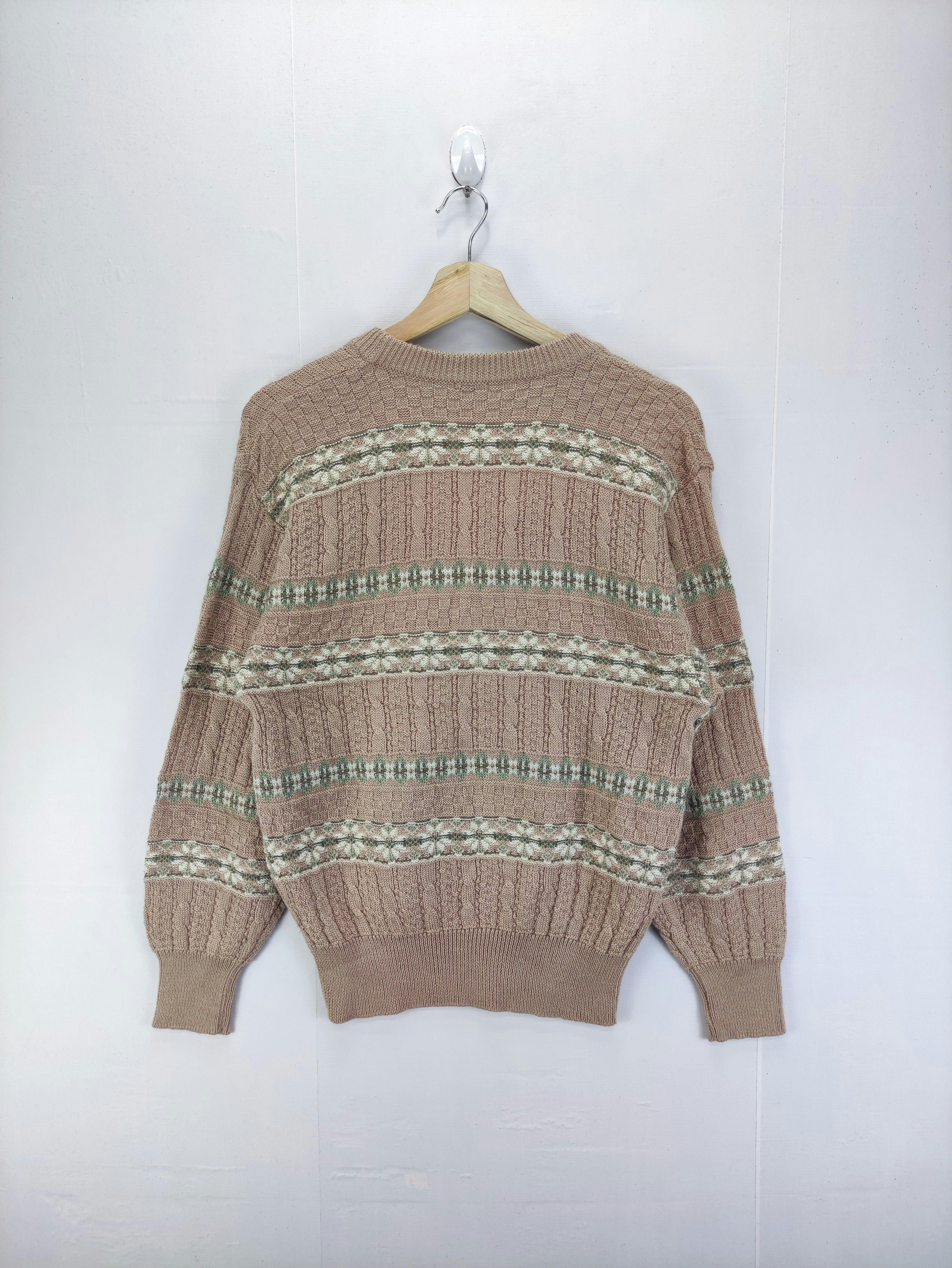 Japanese Brand - Vintage Cardigan knit Sweater By Oui - 5