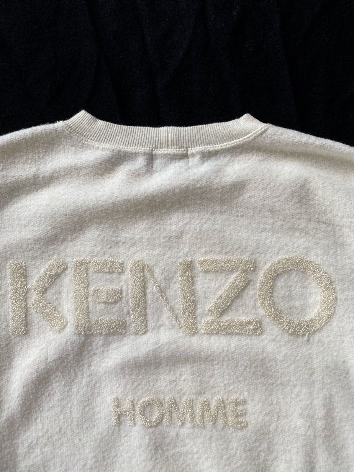 KENZO Paris Homme Designer Spellout Sweatshirt - 2