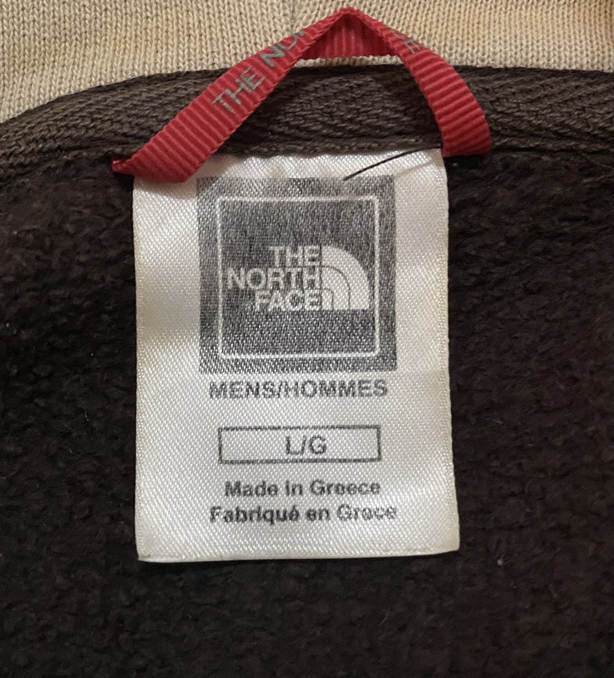 The North Face Vintage Hoodie Big Logo Brown Men’s XL - 9
