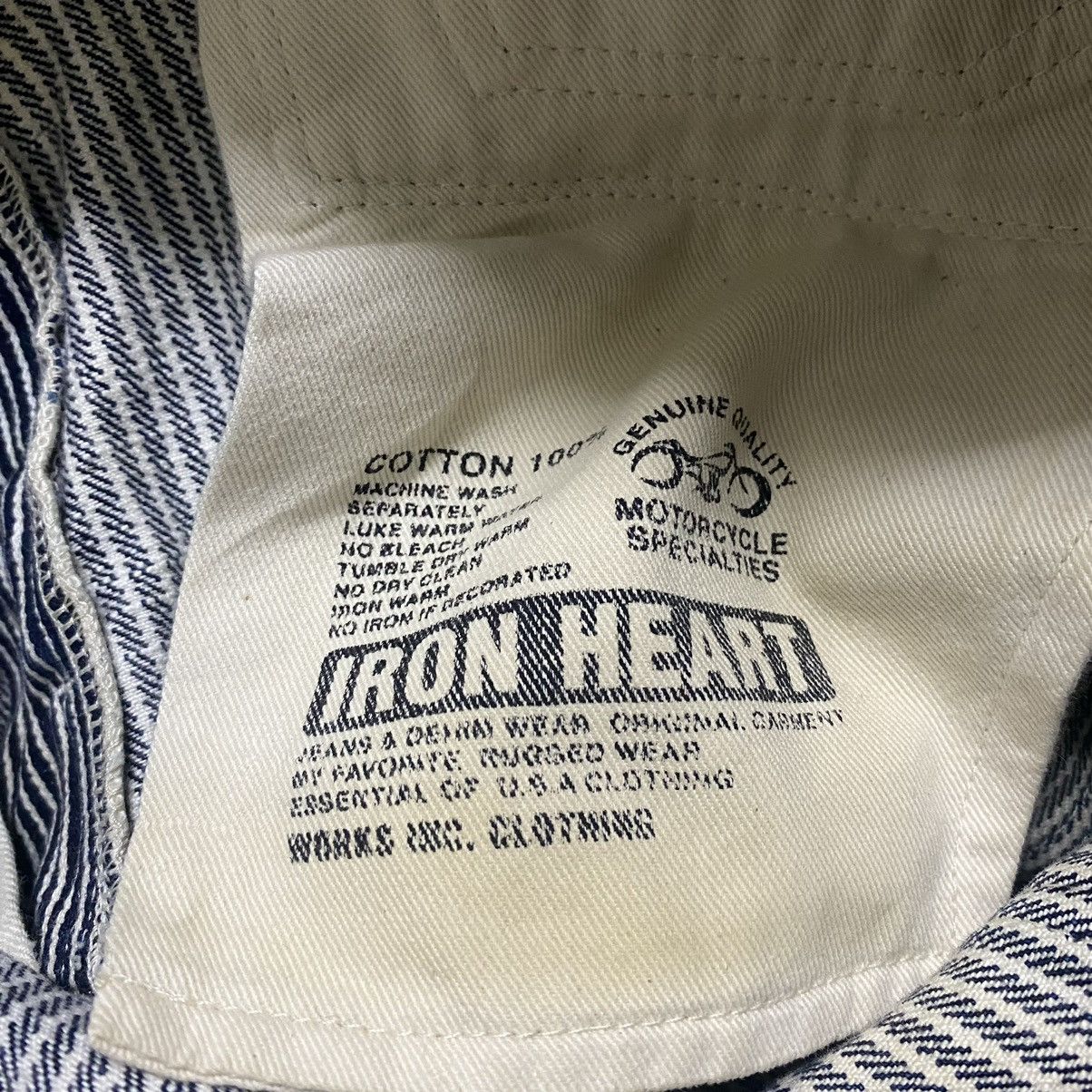 Iron Heart Hickory Carpenter Pants Heavy Cotton - 24