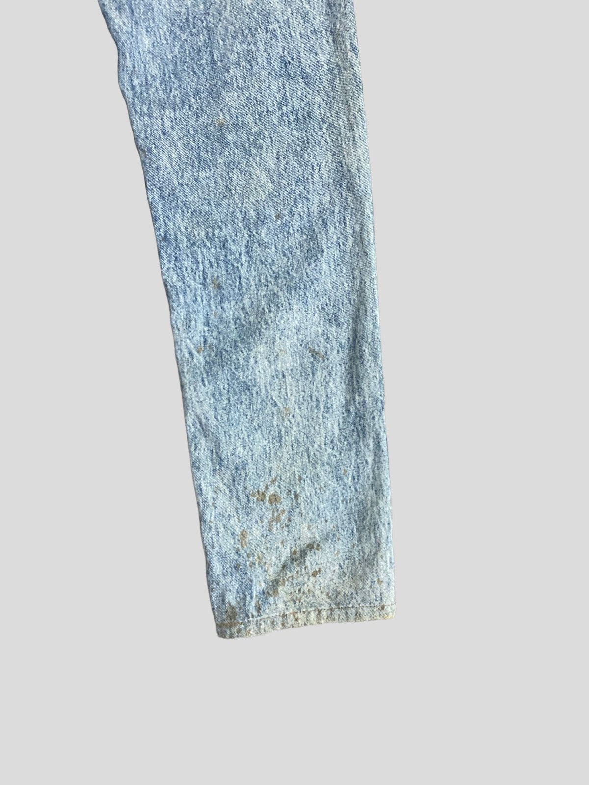 VINTAGE SKINNY EDWIN ACID WASH RUSTY JEANS - 13