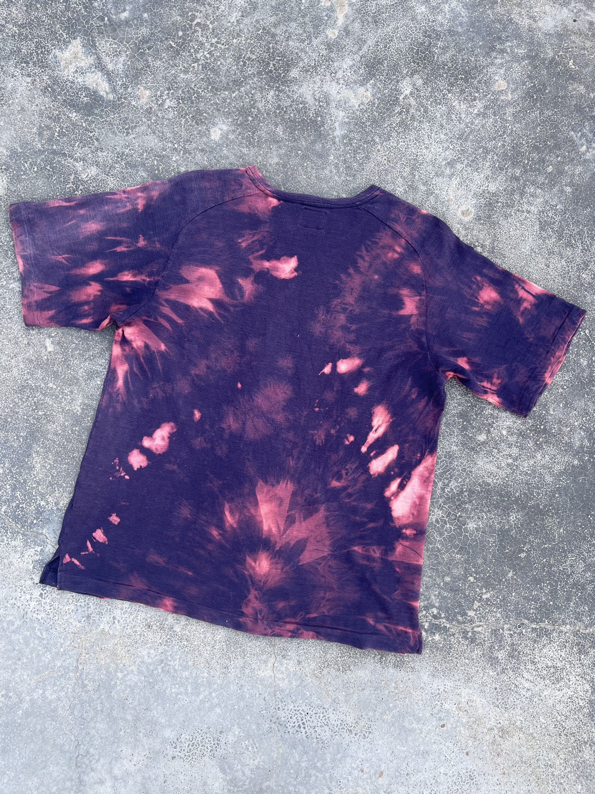 🔥🔥Needles Nepenthes Flaming Acid Wash single pocket Shirt - 6