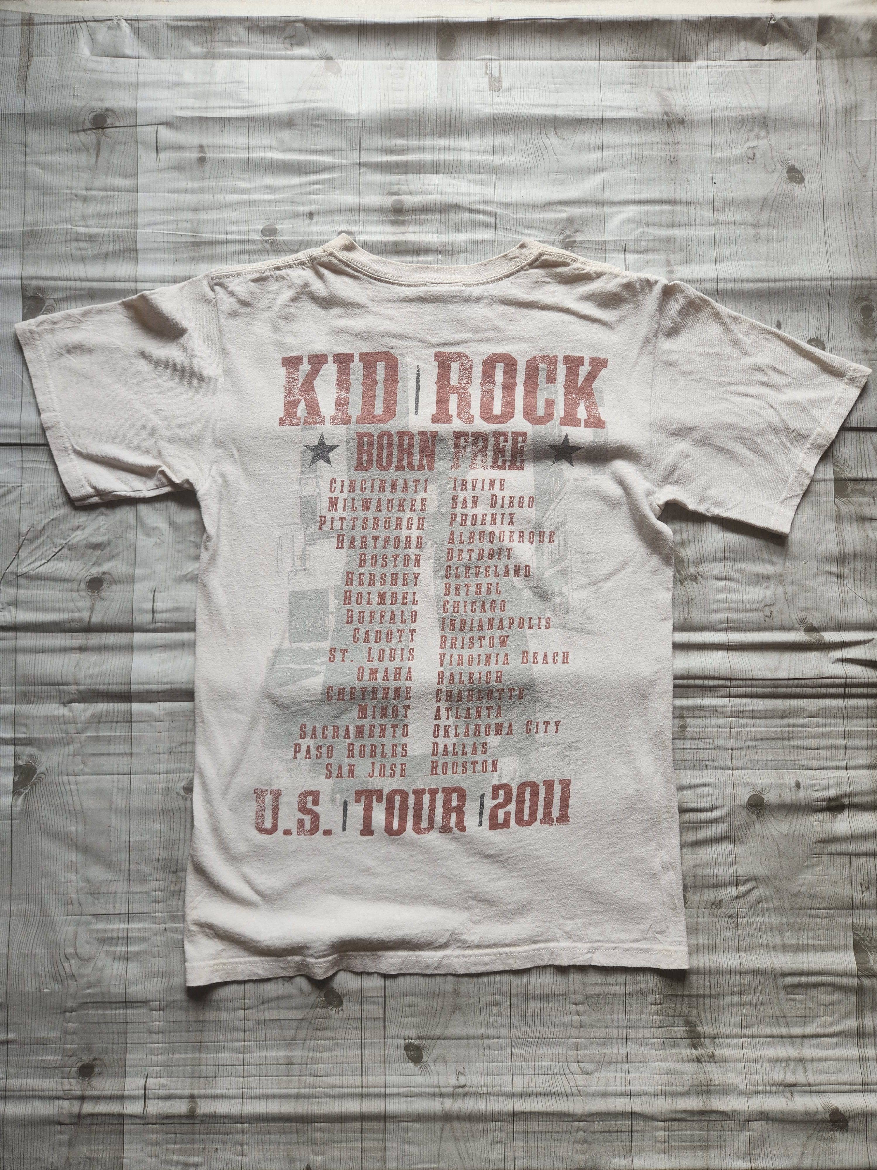 Band Tees - Kid Rock Born Free Tour TShirt Size S - 3