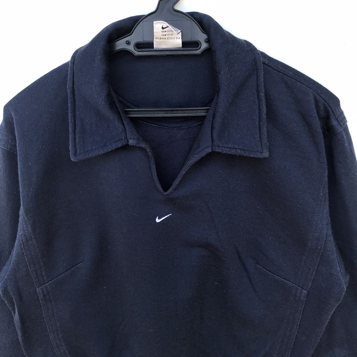 Vintage 90s Nike Center Swoosh Sweater - 4