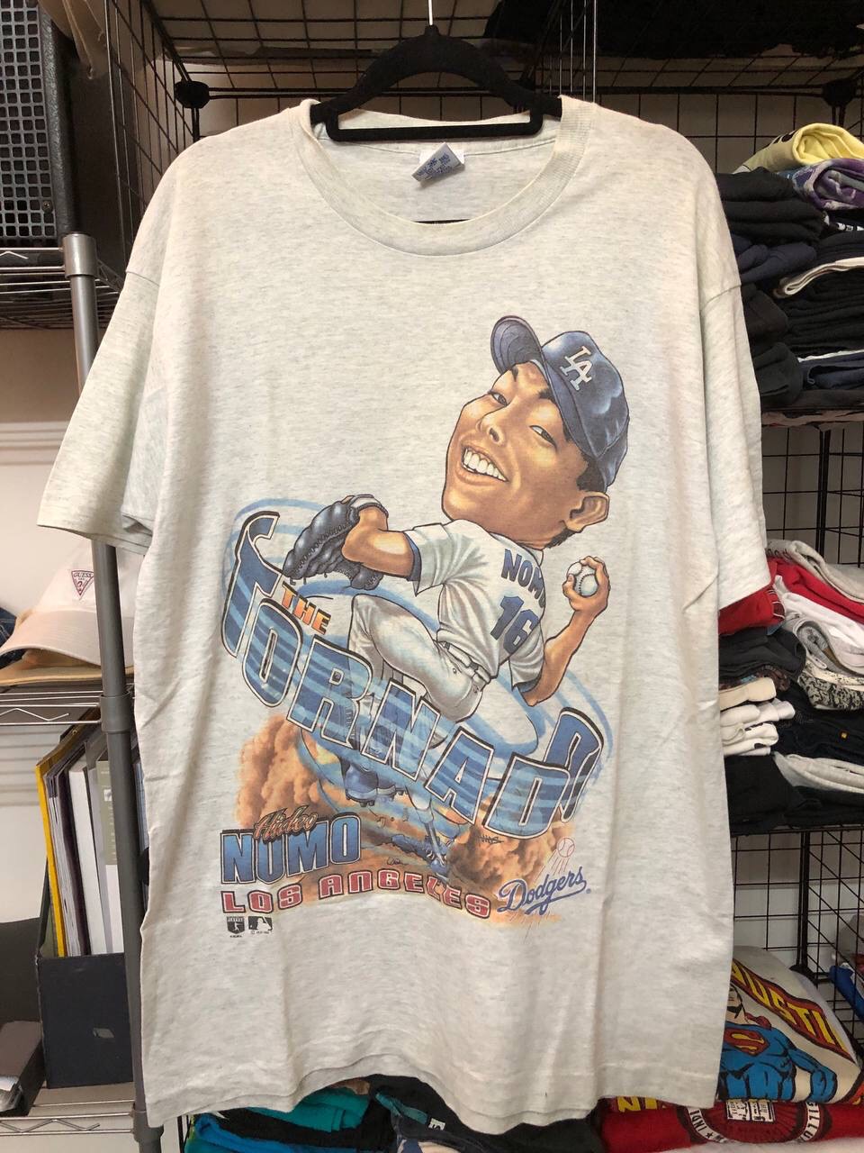 Vintage - Vintage Hideo Nomo The Ornado Los Angeles Dodgers T-Shirt - 1