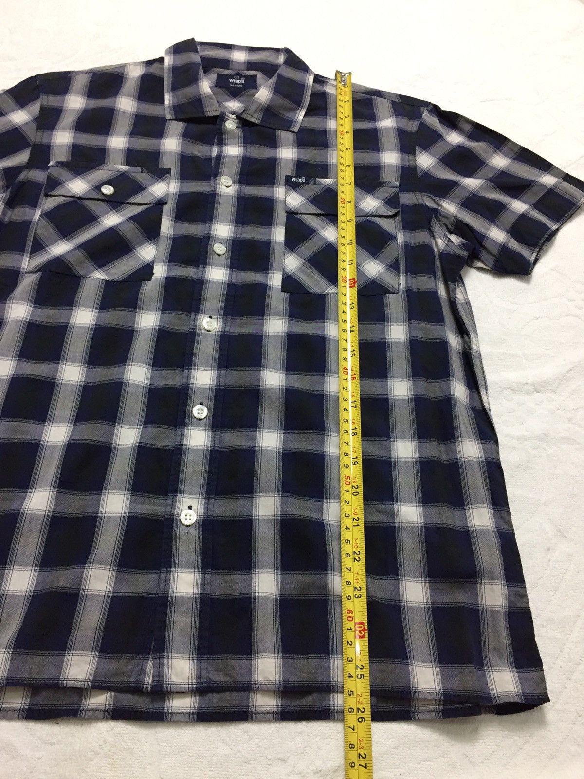 Wtaps Double Pocket Checkered Buttons Up Shirt - 5
