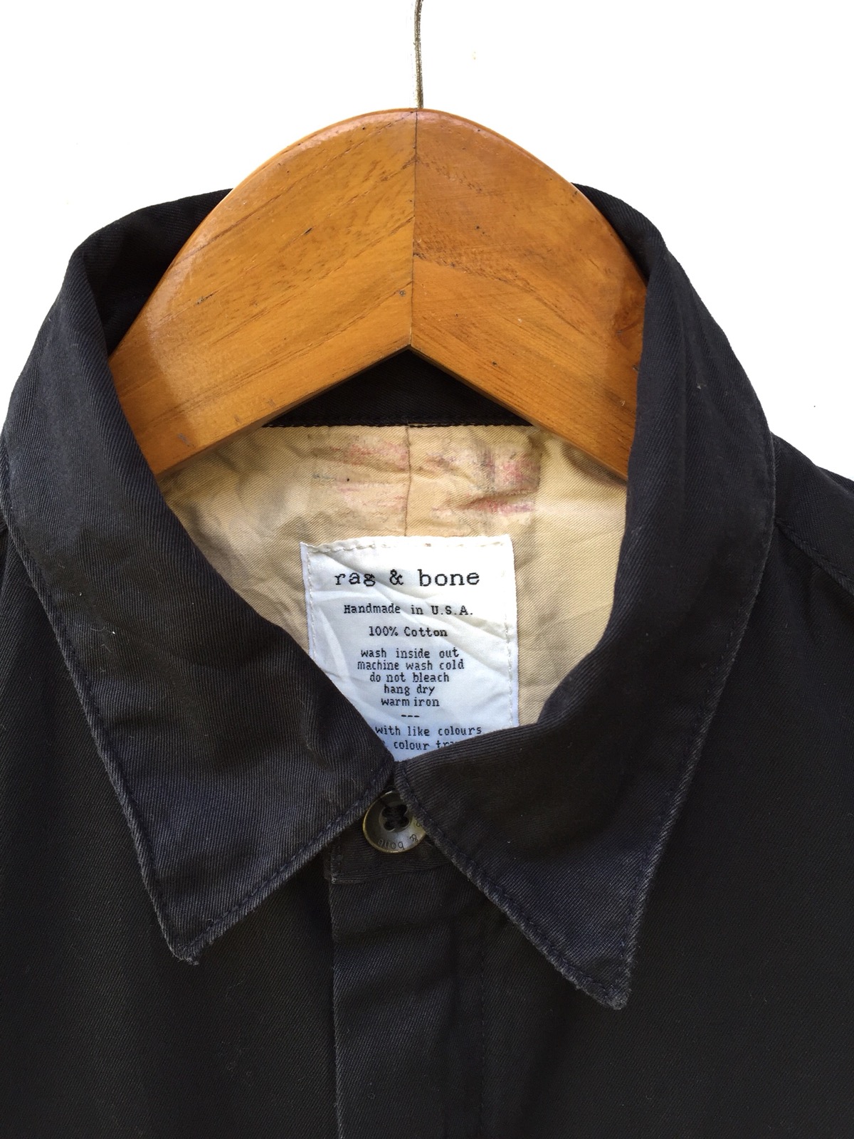 Rag & Bone Military 2 Front Pocket Button Shirt - 7