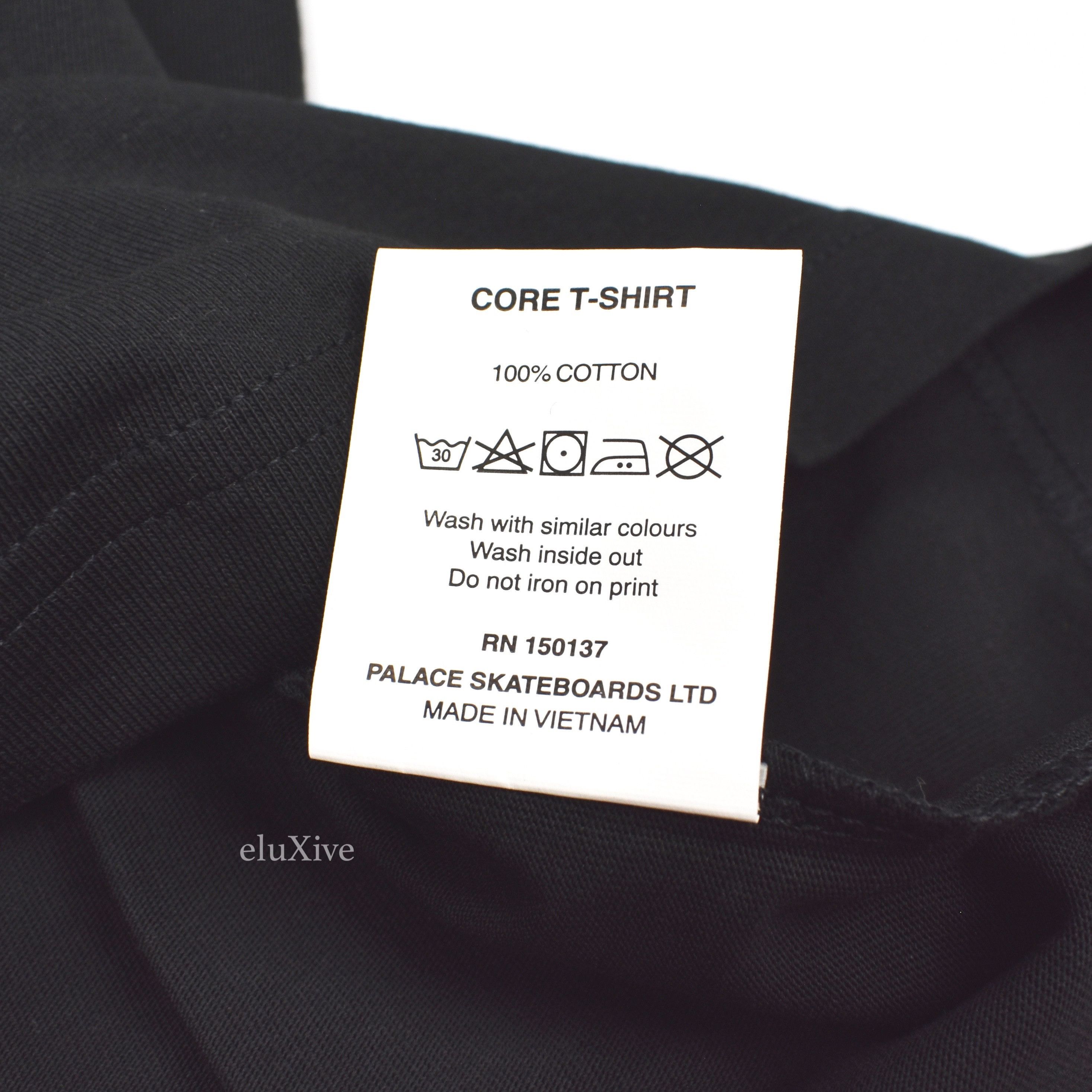 Black Core Tri-Ferg Logo T-Shirt FW20 DS - 6