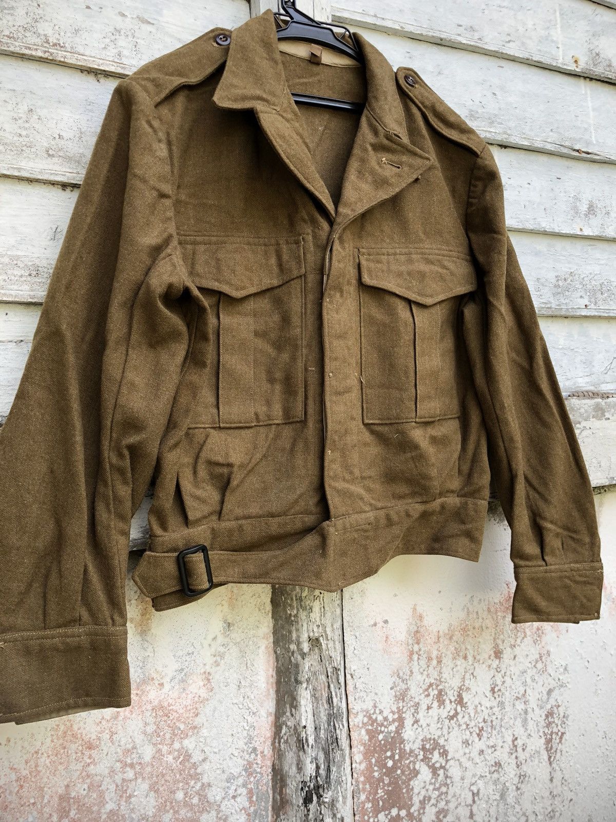 Vintage J.Smith & Sons 1952 Military Cropped Jacket Size 13 - 3