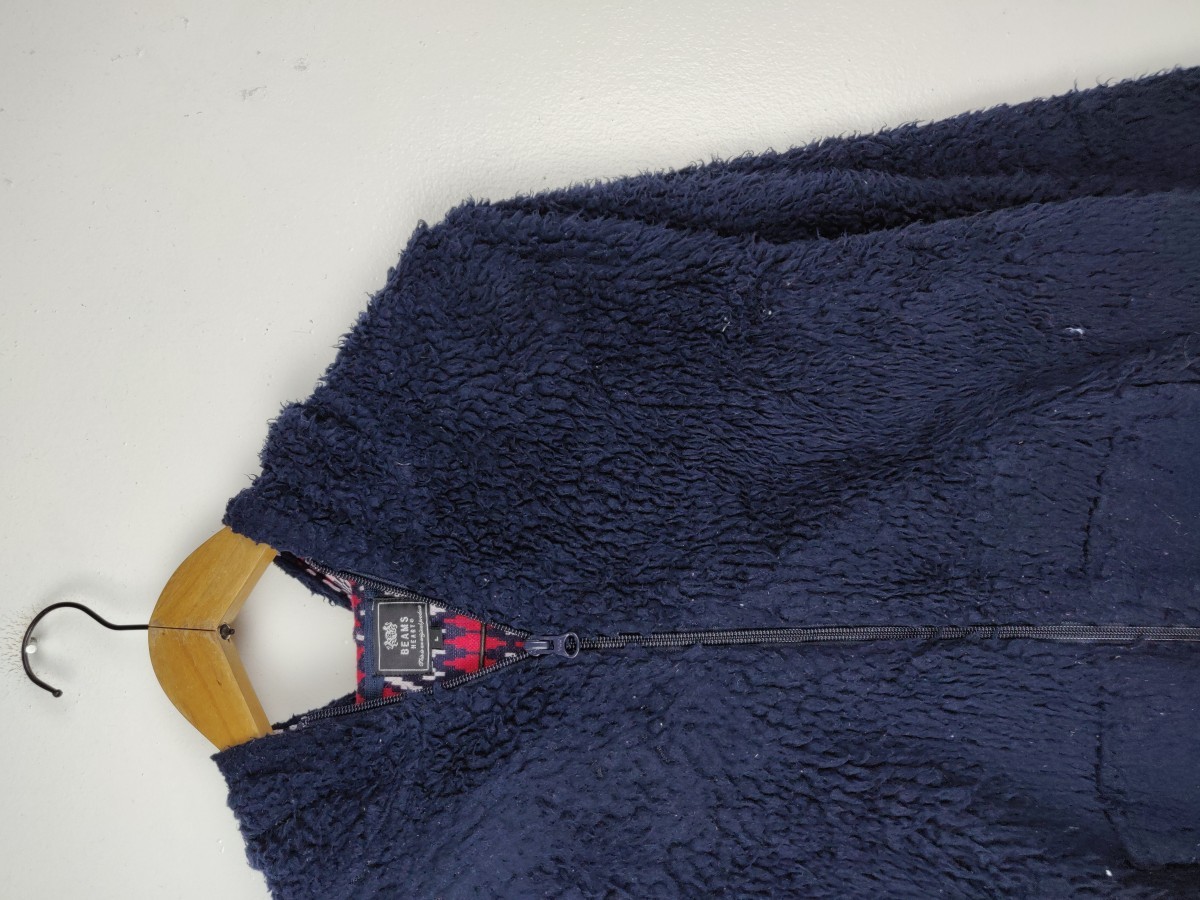 Beams Japan Sherpa Shearling Fleece Hoodie - 5