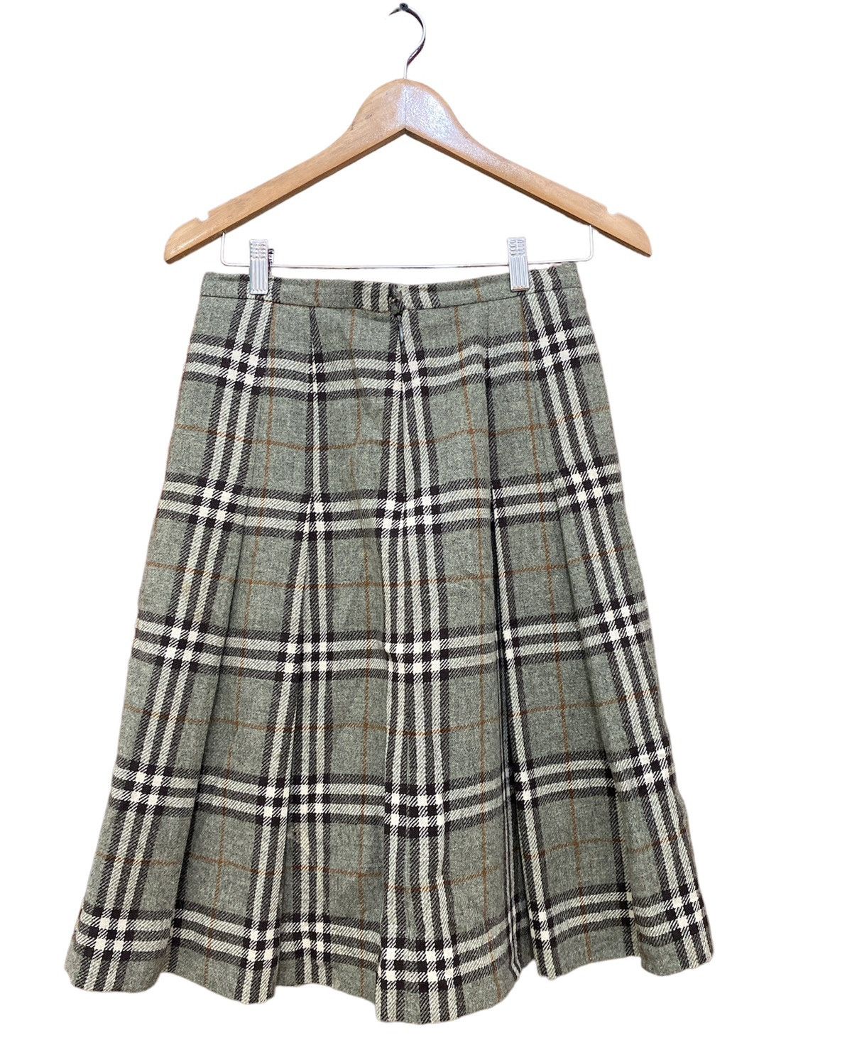 Burberry Prorsum - Vintage Burberry Wool Novacheck Skirt - 1