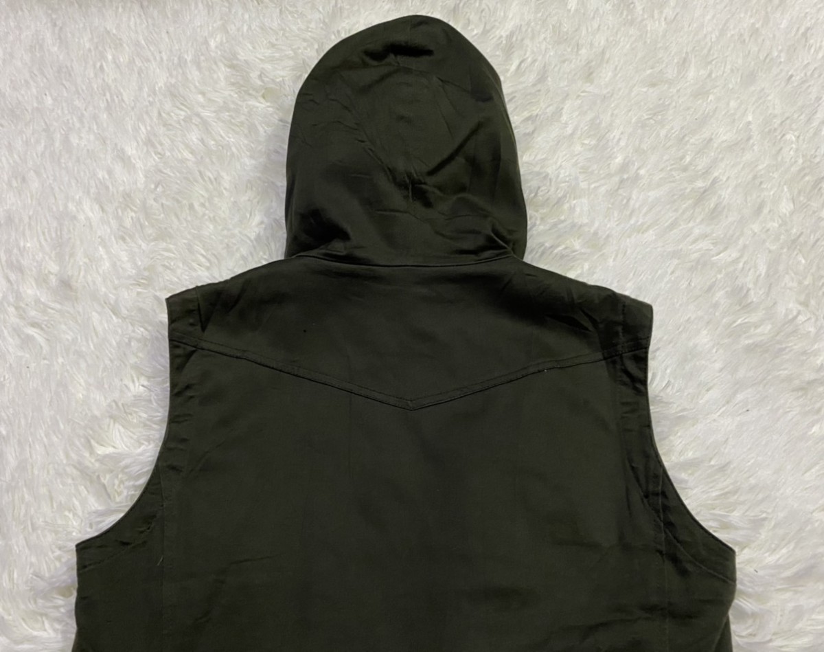 Japanese Brand - Semantic Design Sleeveless Hoodie Jacket - 9