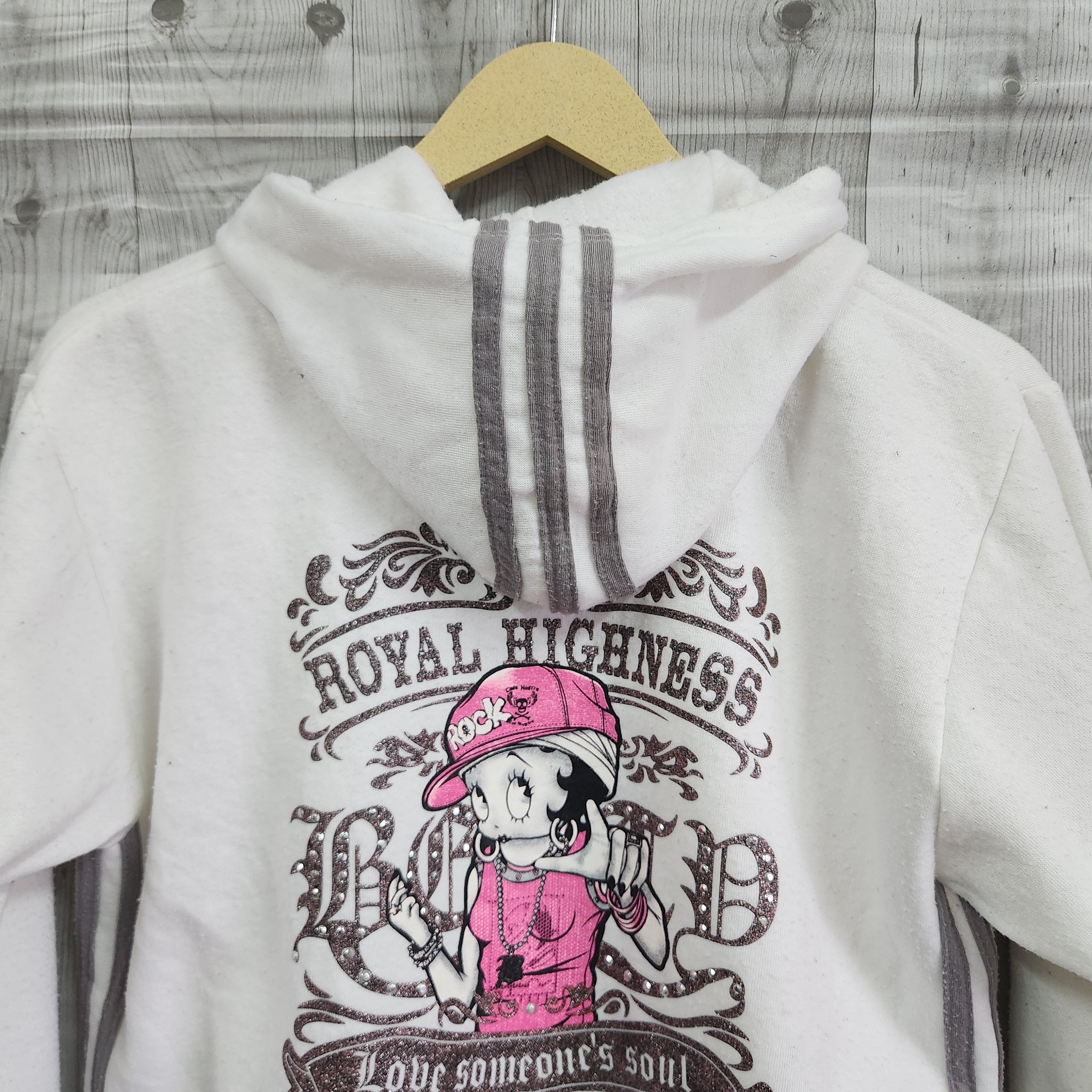 Japanese Brand - Betty Boop Rock & Roll Hoodie - 2
