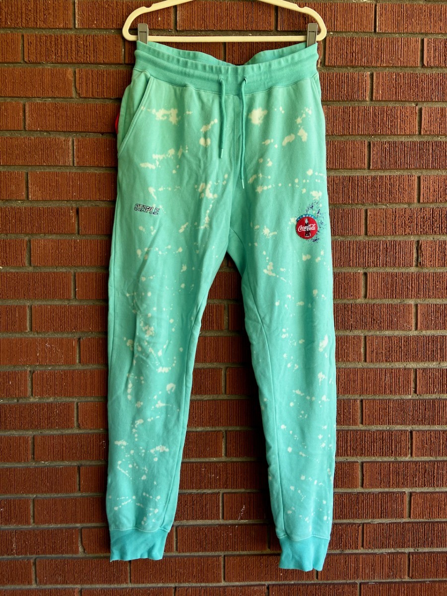 Staple - Staple x Coca Cola teal sweatpants - 1