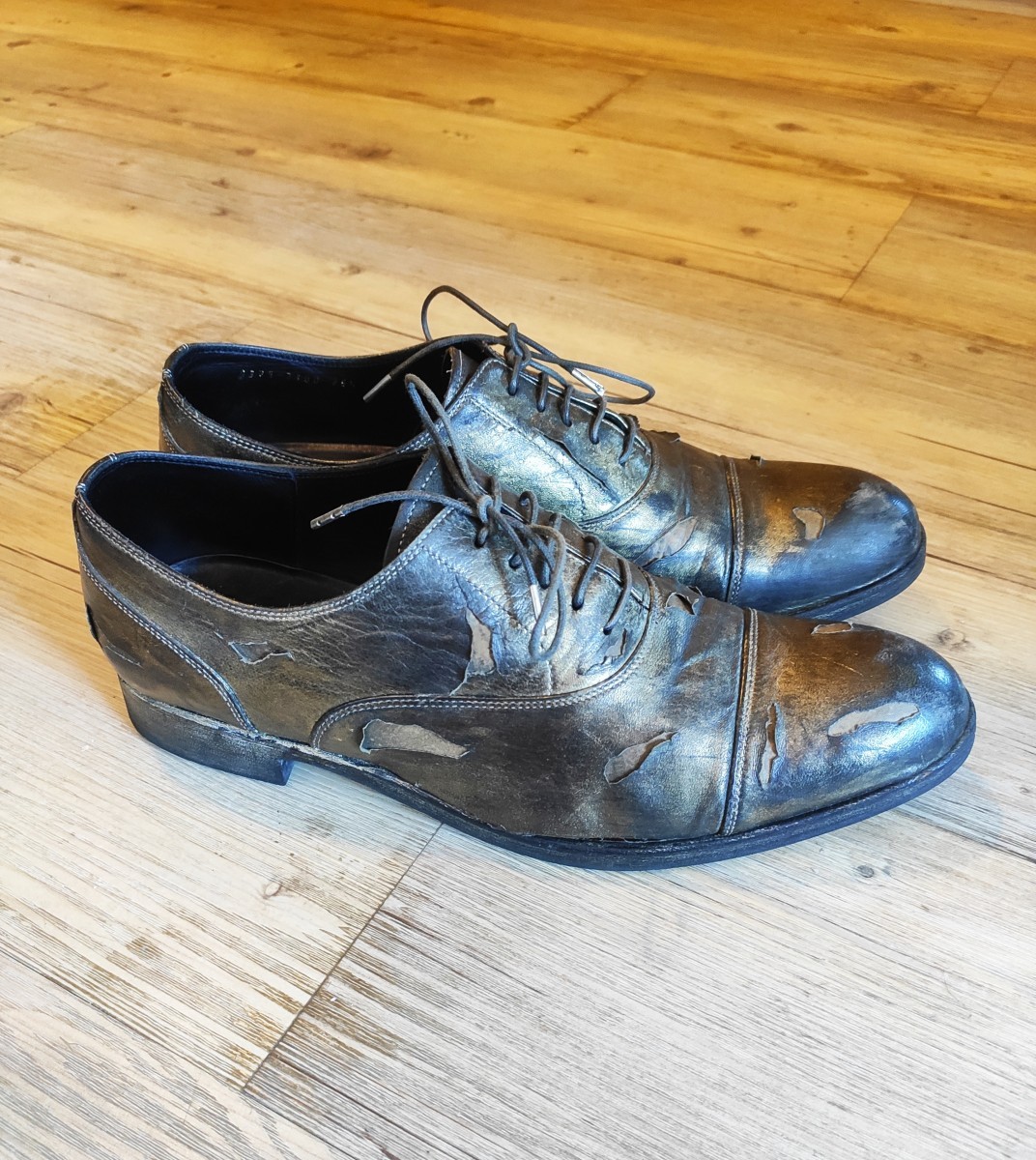 Destroyed derbies.Like Guidi or Yohji Yamamoto - 7