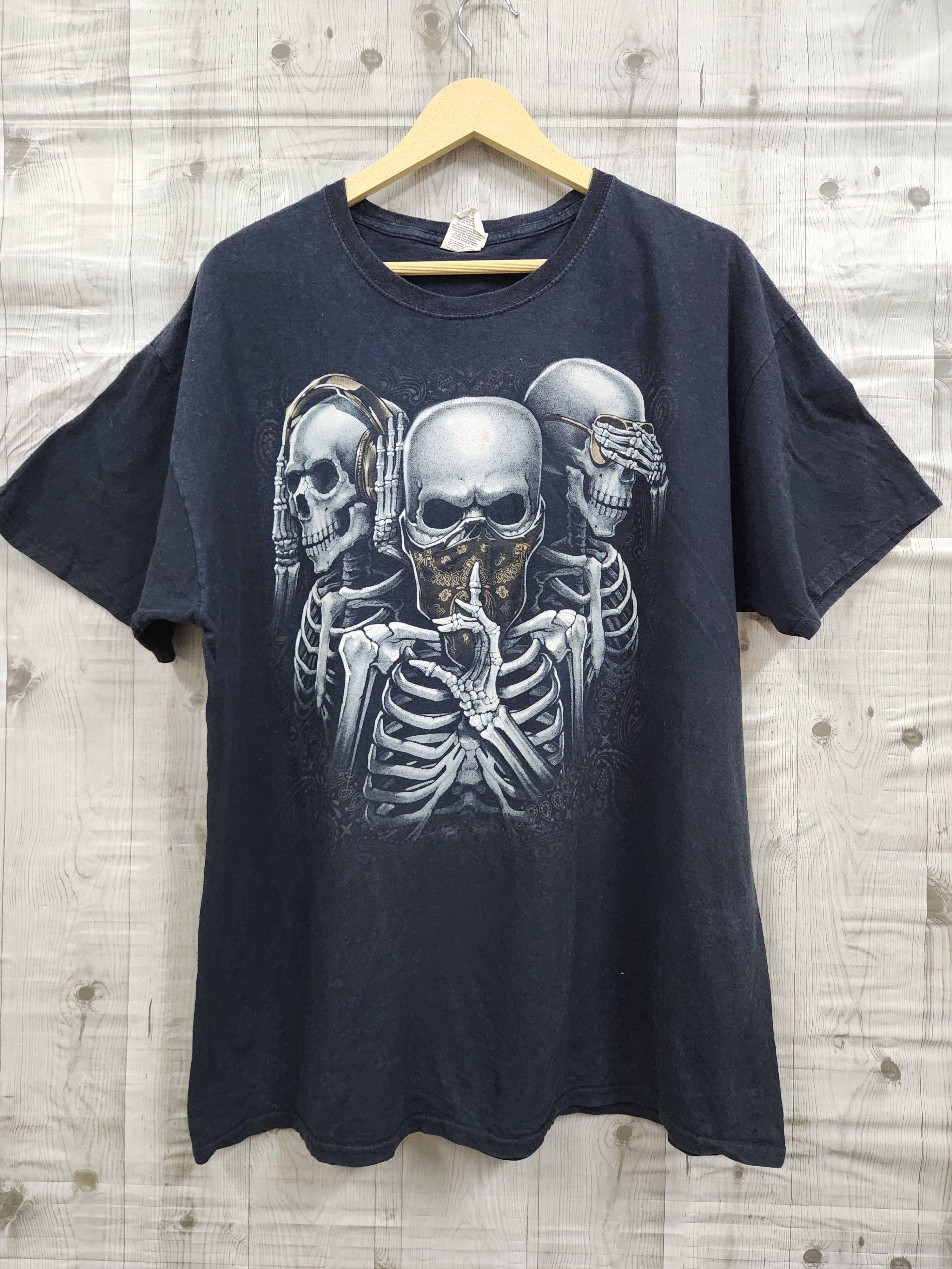 Vintage - See No Evil Hear No Evil Speak No Evil TShirt - 1