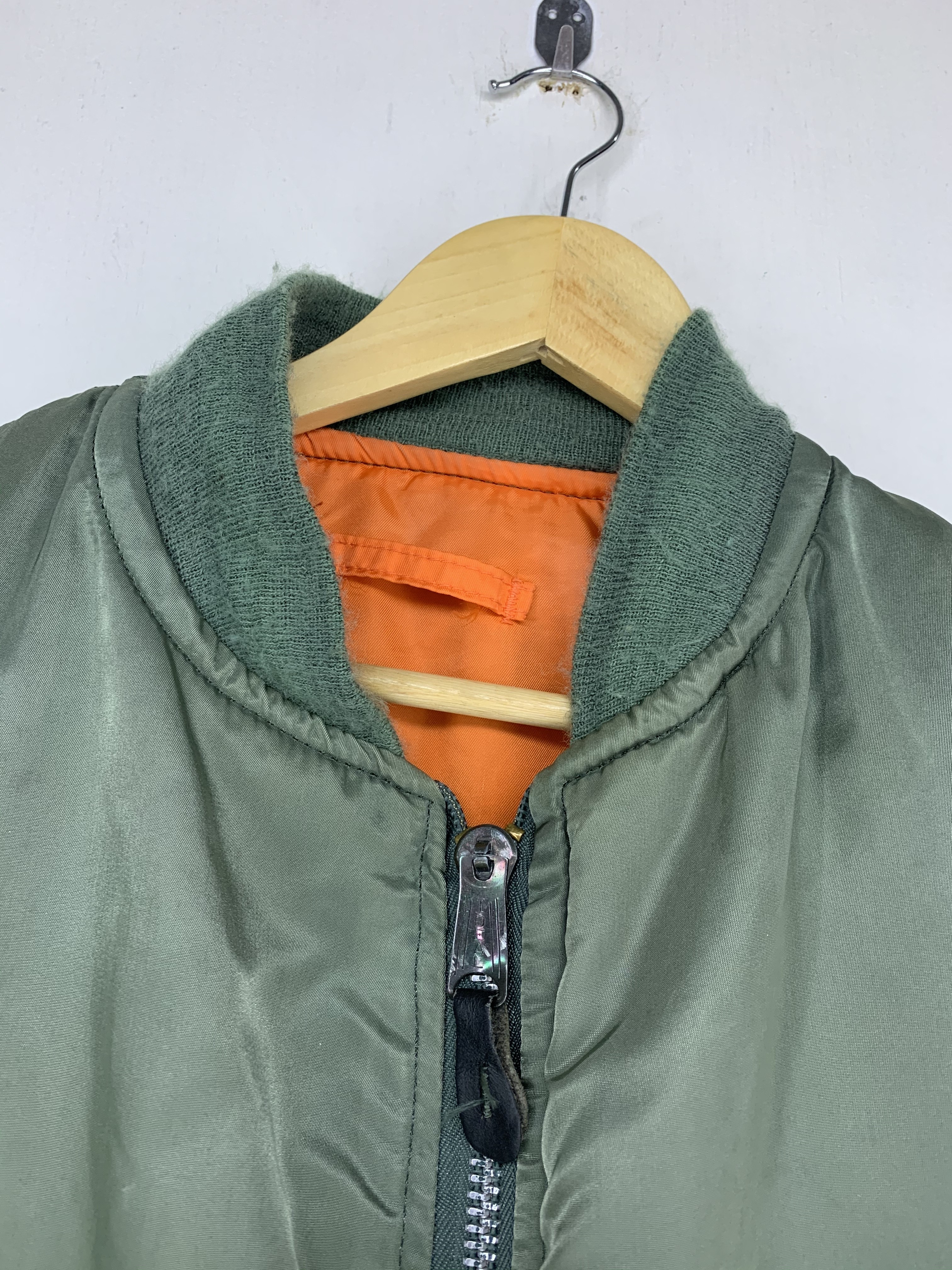 Alpha Industries - Vintage Alpha Industries USA Reversible MA-1 Bomber Jacket - 14