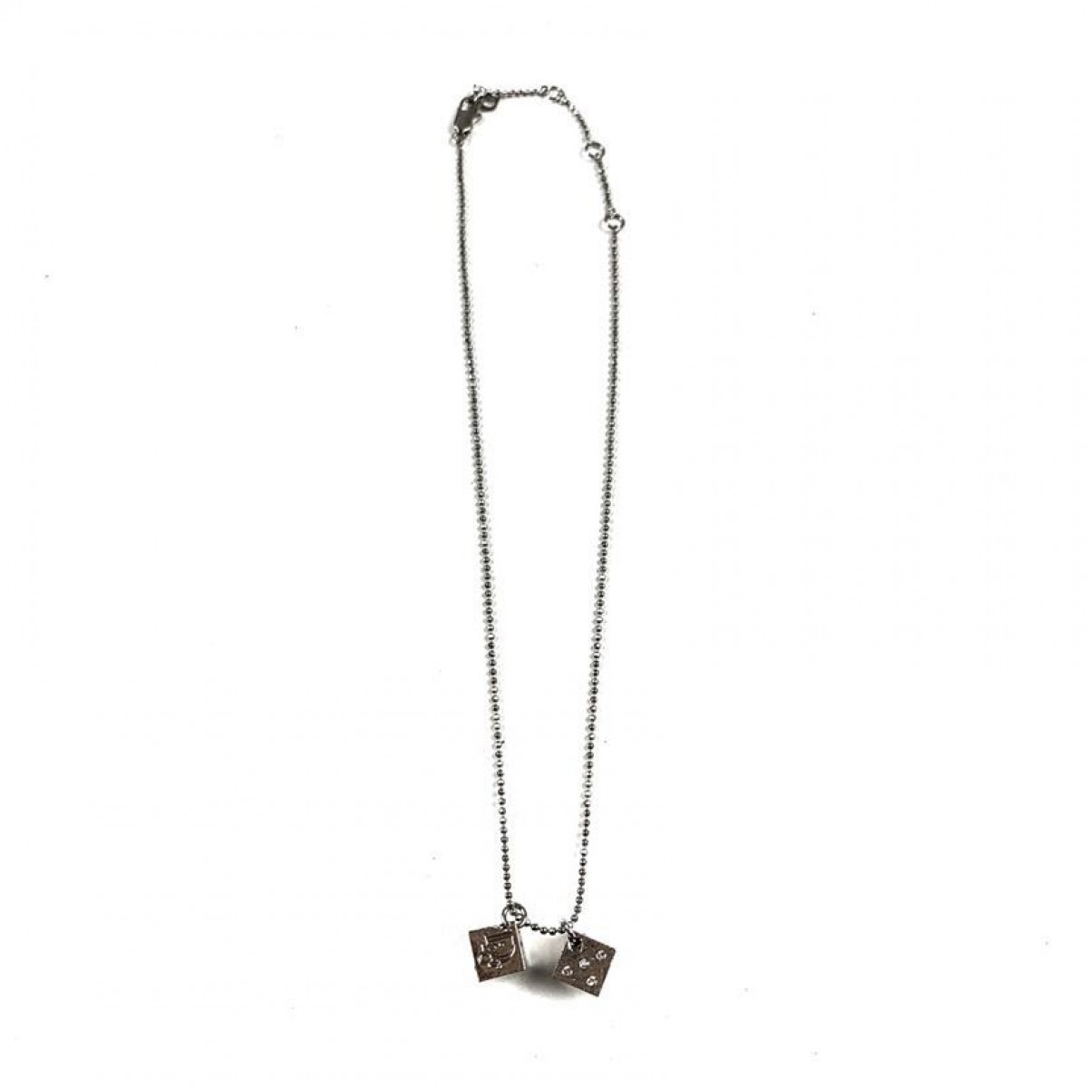 Silver Dice necklace - 5