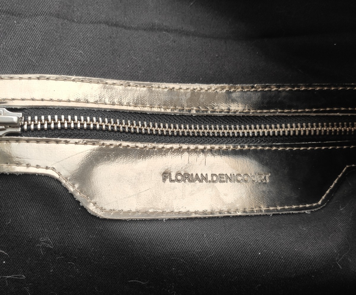 Florian Denicourt - Astro mirror leather travel bag.Like Raf Simons or Dior - 8