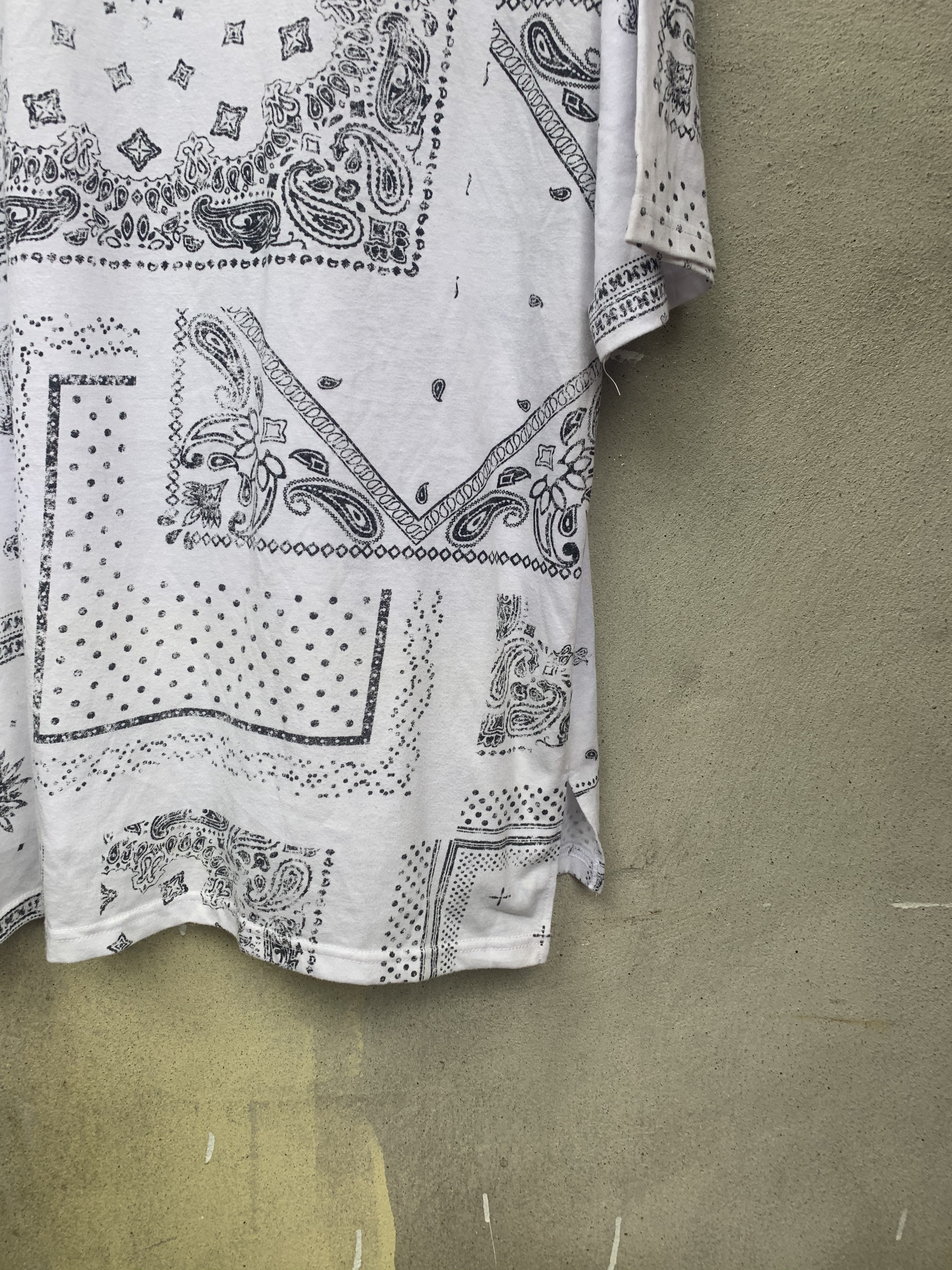 Japanese Brand - Suggestion Paisley Visvim Inspired Drop Shoulder T - 8