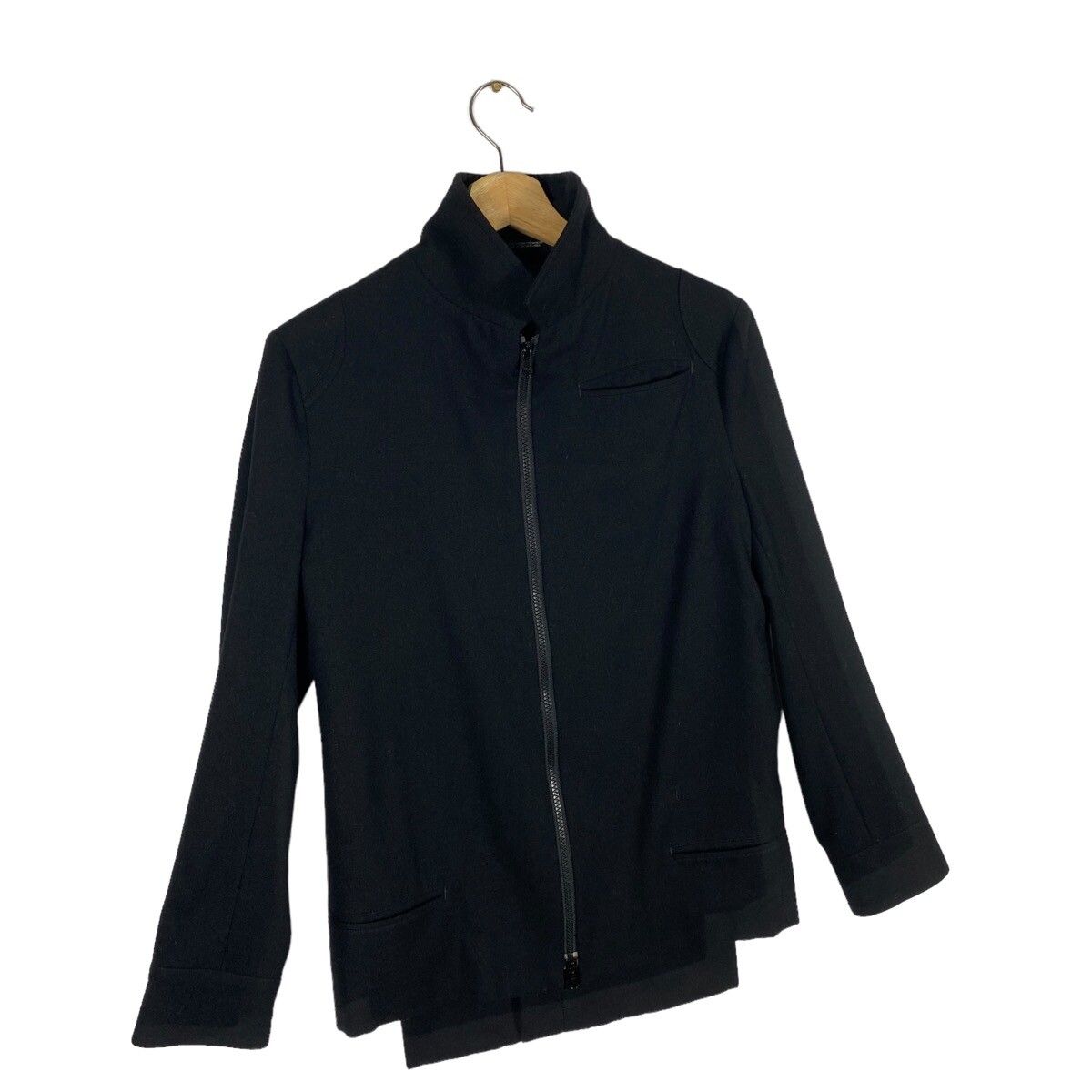 Vintage 90s Y's Yohji Yamamoto Wool Jacket Zipper Size 1 - 3