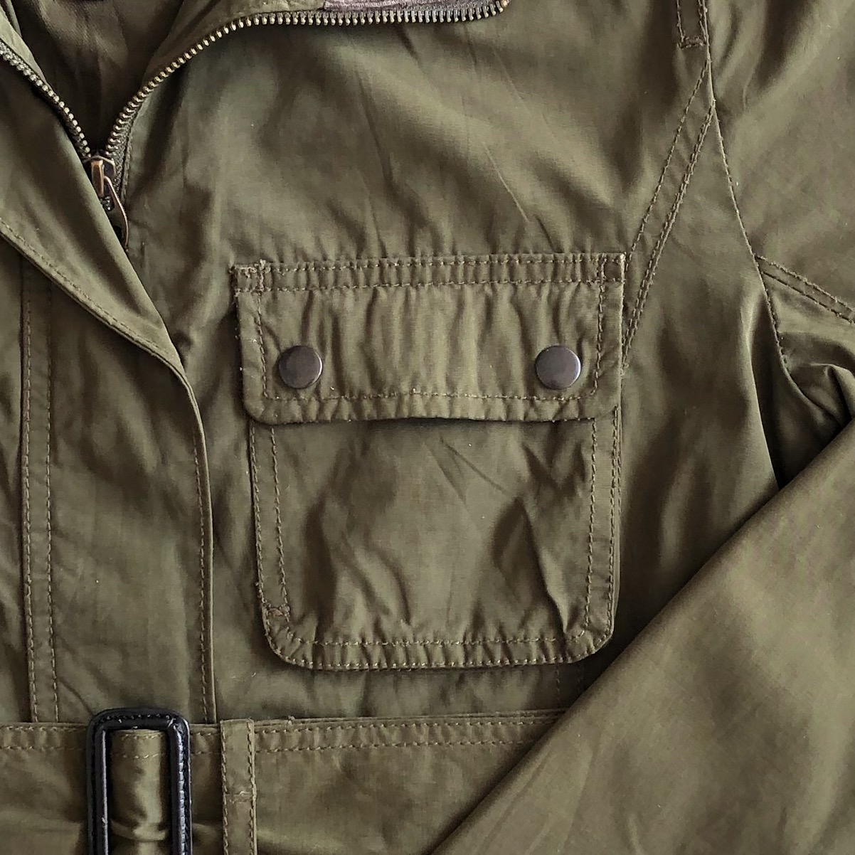 Vintage - Vintage GAP Military Style Zipper Jacket - 12
