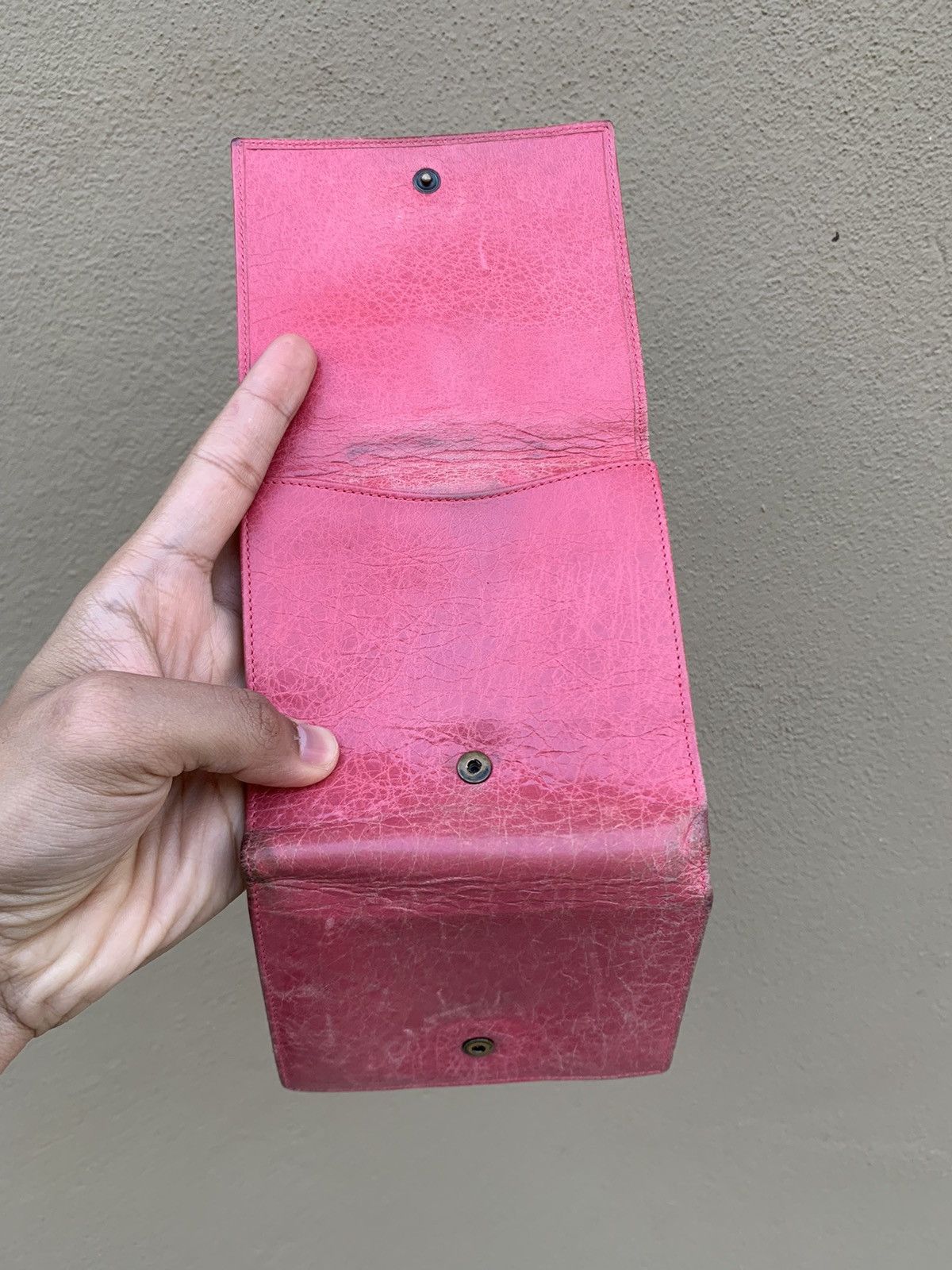 Balenciaga Wallet Pink leather - 4