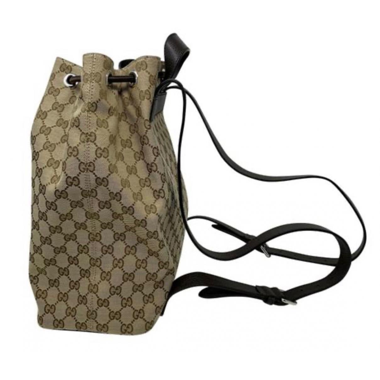  Gucci Gg Supreme Logo Travel Monogram Gg Canvas backpack - 6