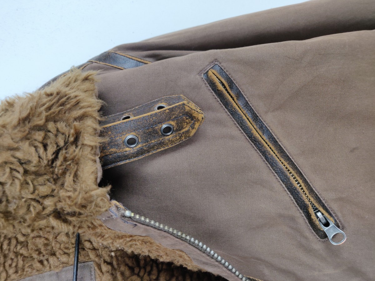 Designer - Soleil D'oR France Sherpa Shearling Winter Jacket - 9