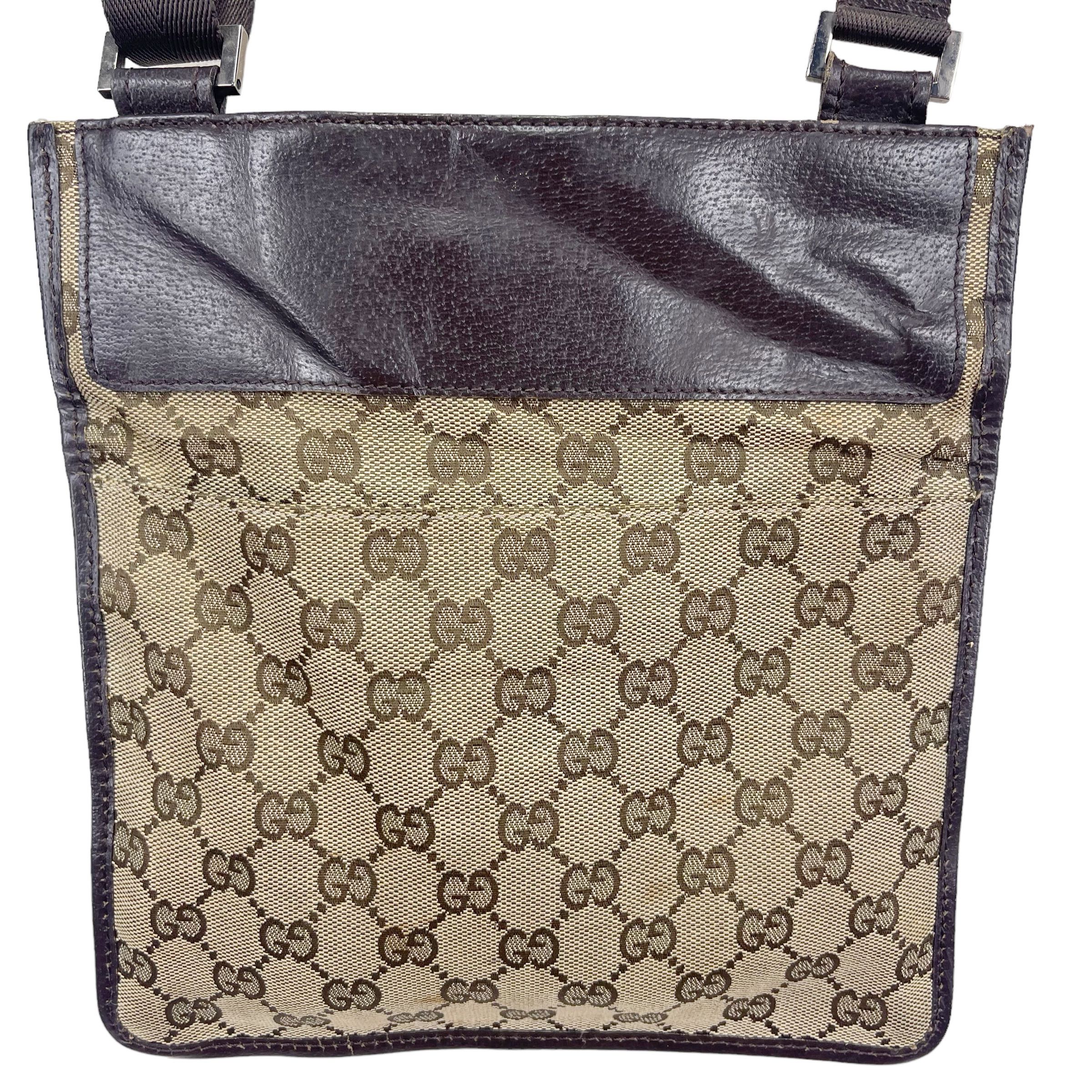 GUCCI GG MONOGRAM CROSS BODY BAG - 4