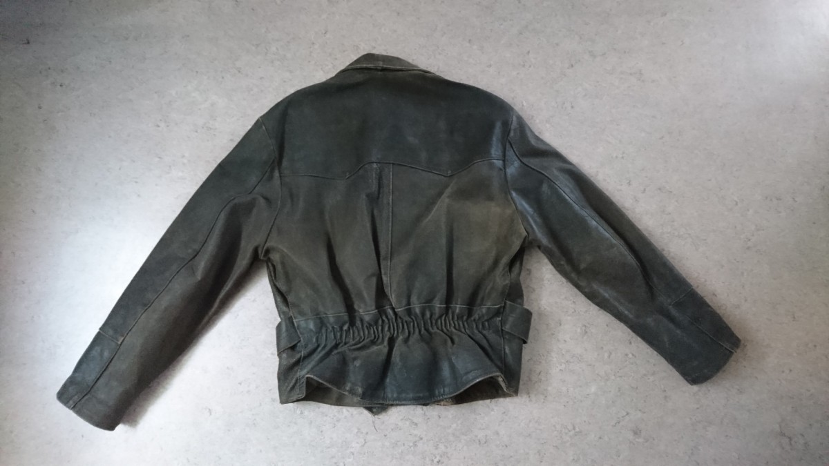 Vintage - Brown Motorcycle Biker Perfecto - 4