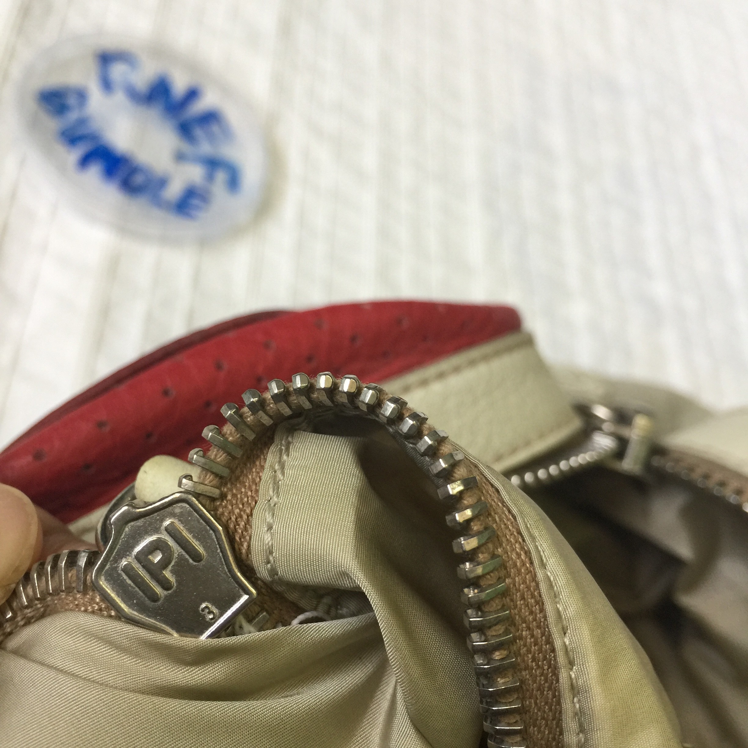 Leather prada bag - 11
