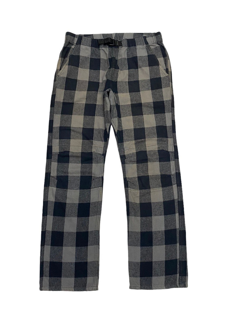 WRANGLER KAPITAL CHECK TARTAN RARE PUNK PANTS - 1