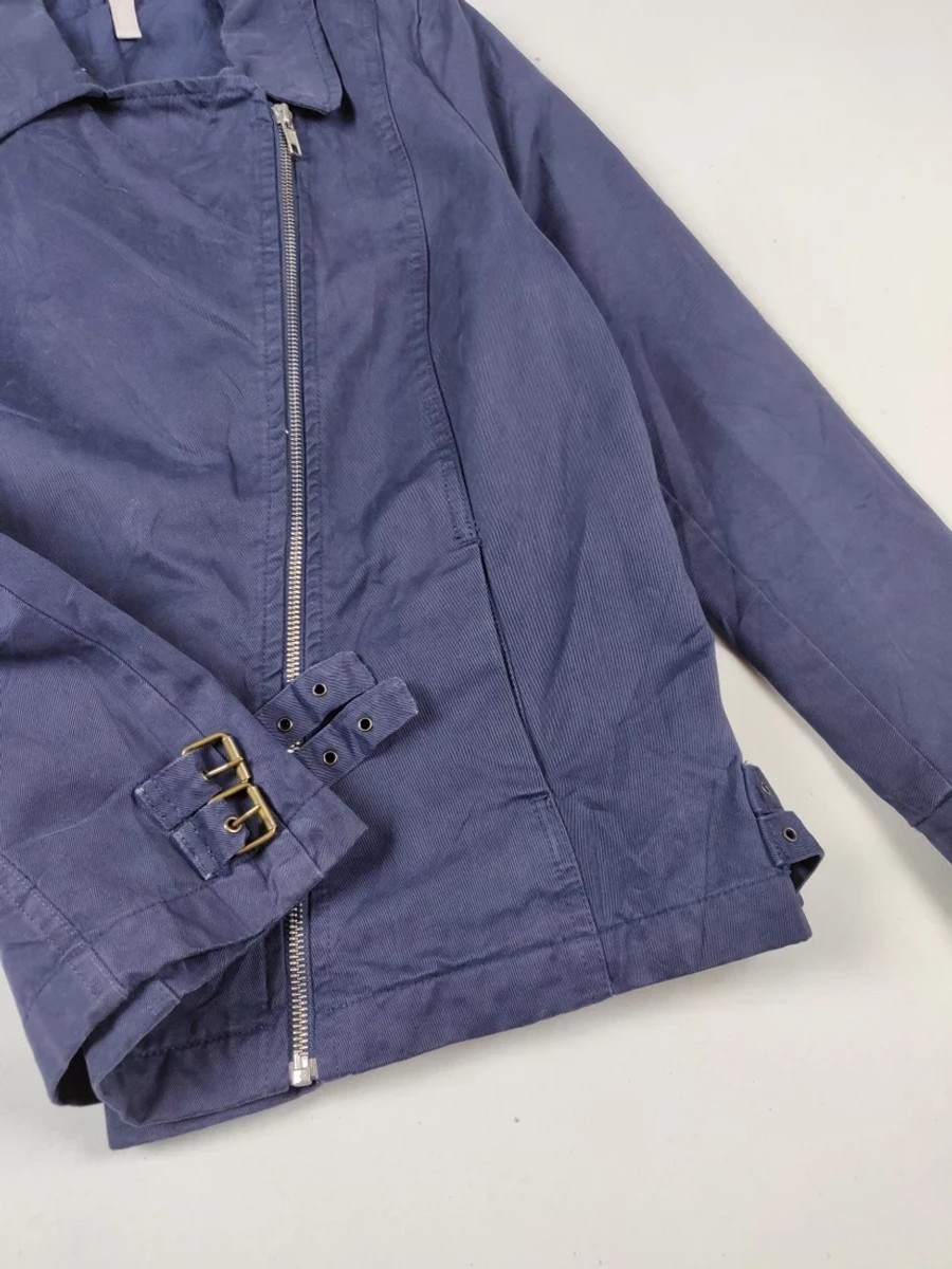 Silas - Asymmetrical Buckle Jacket Outerwear Coat Parka - 7
