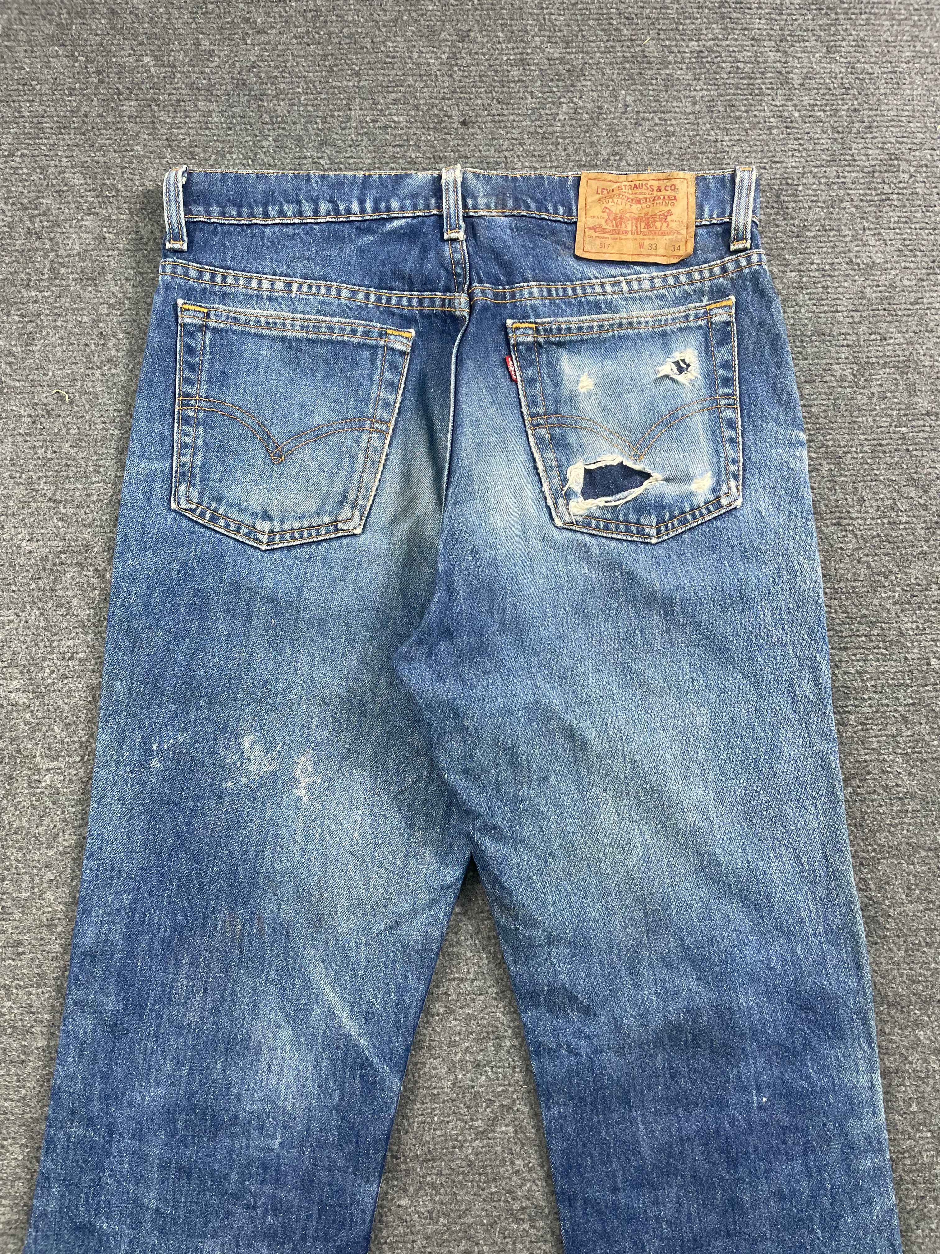 Other Designers Vintage - Vintage 90s Levis 517 Flared Bootcut