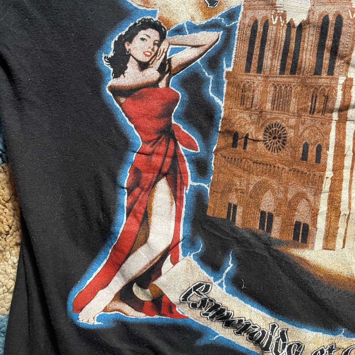 Vintage - 90’s Notre Dame esmeralda&quasimodo tee - 5