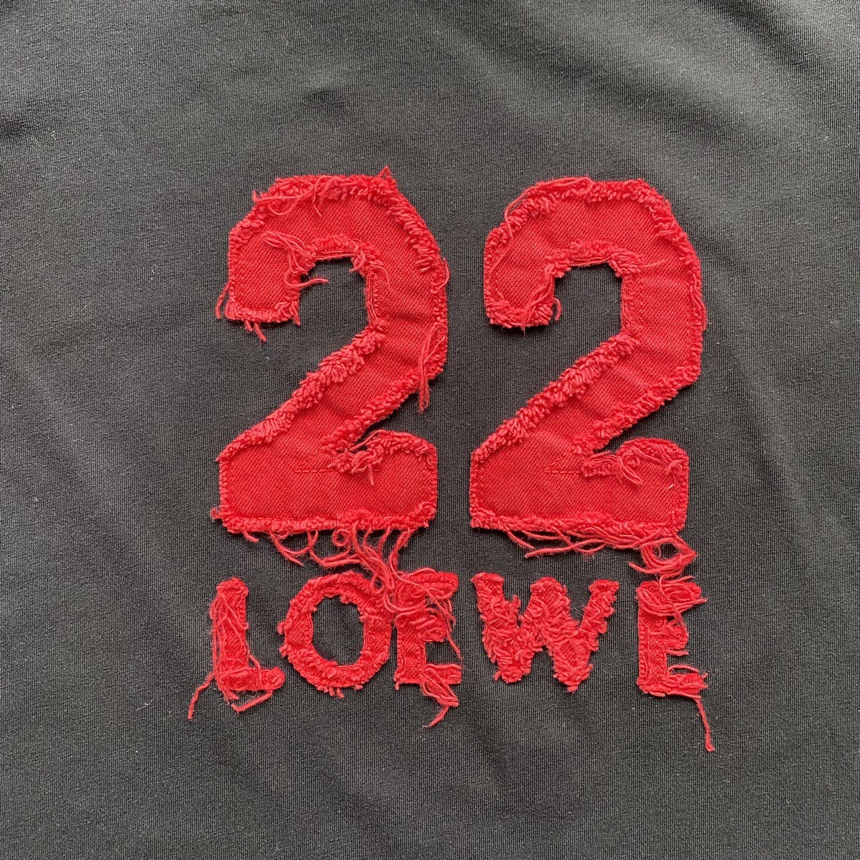 Loewe Number Patchwork T Shirt - 3