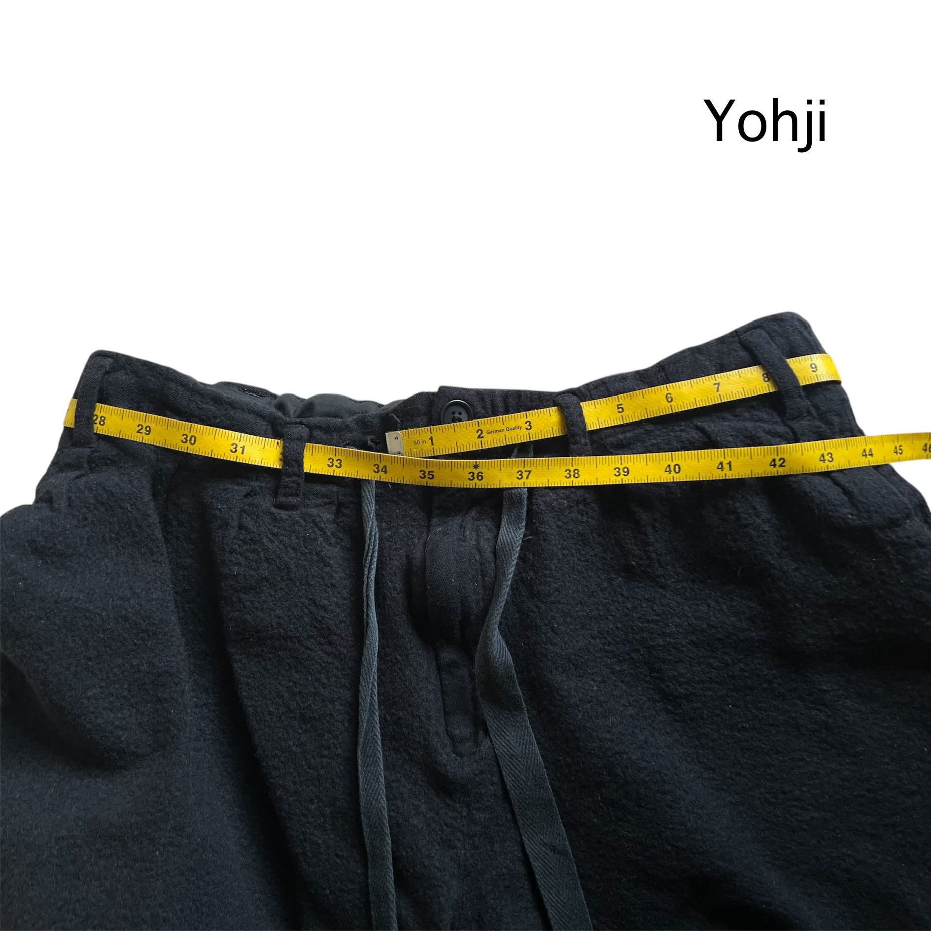 Yohji Yamamoto Pure Homme Cropped Wool Trousers 2017aw - 12